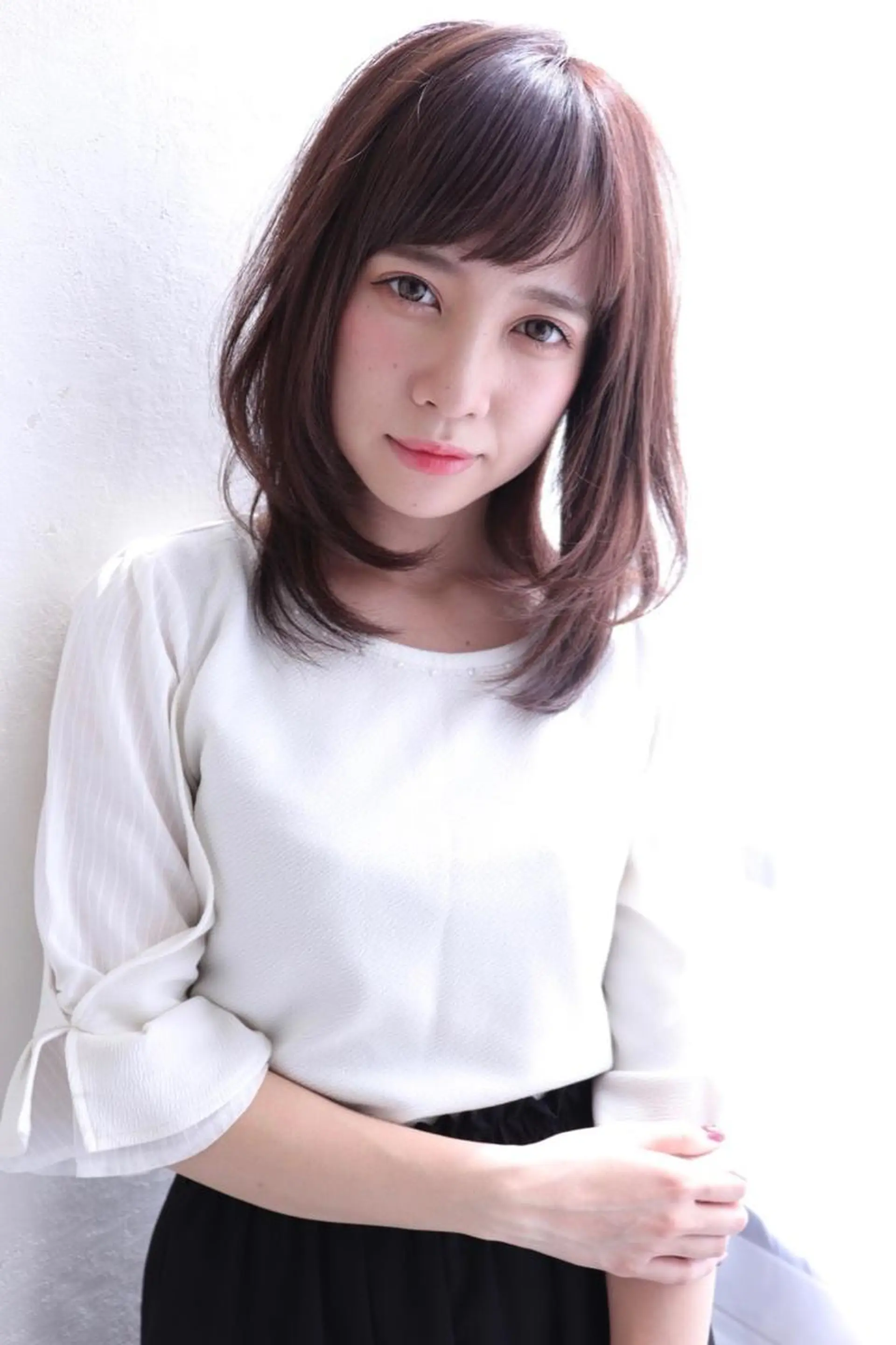 ミディアム 上田 正輝のヘアスタイル