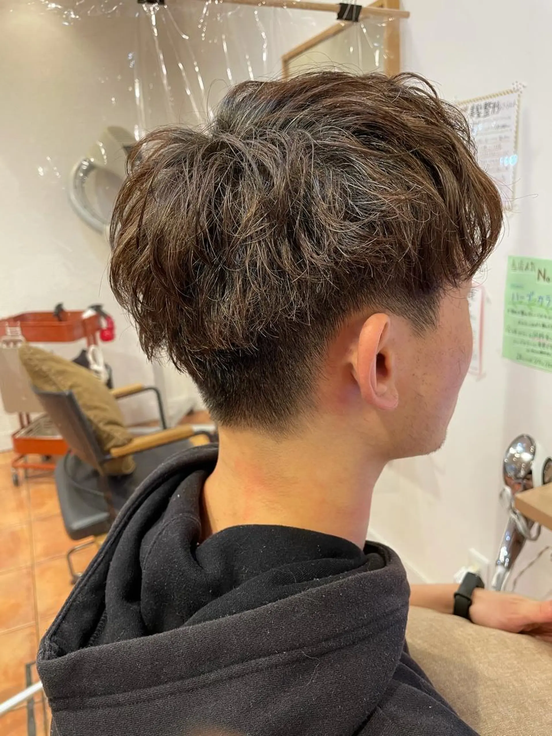 メンズ 中田 海斗のヘアスタイル