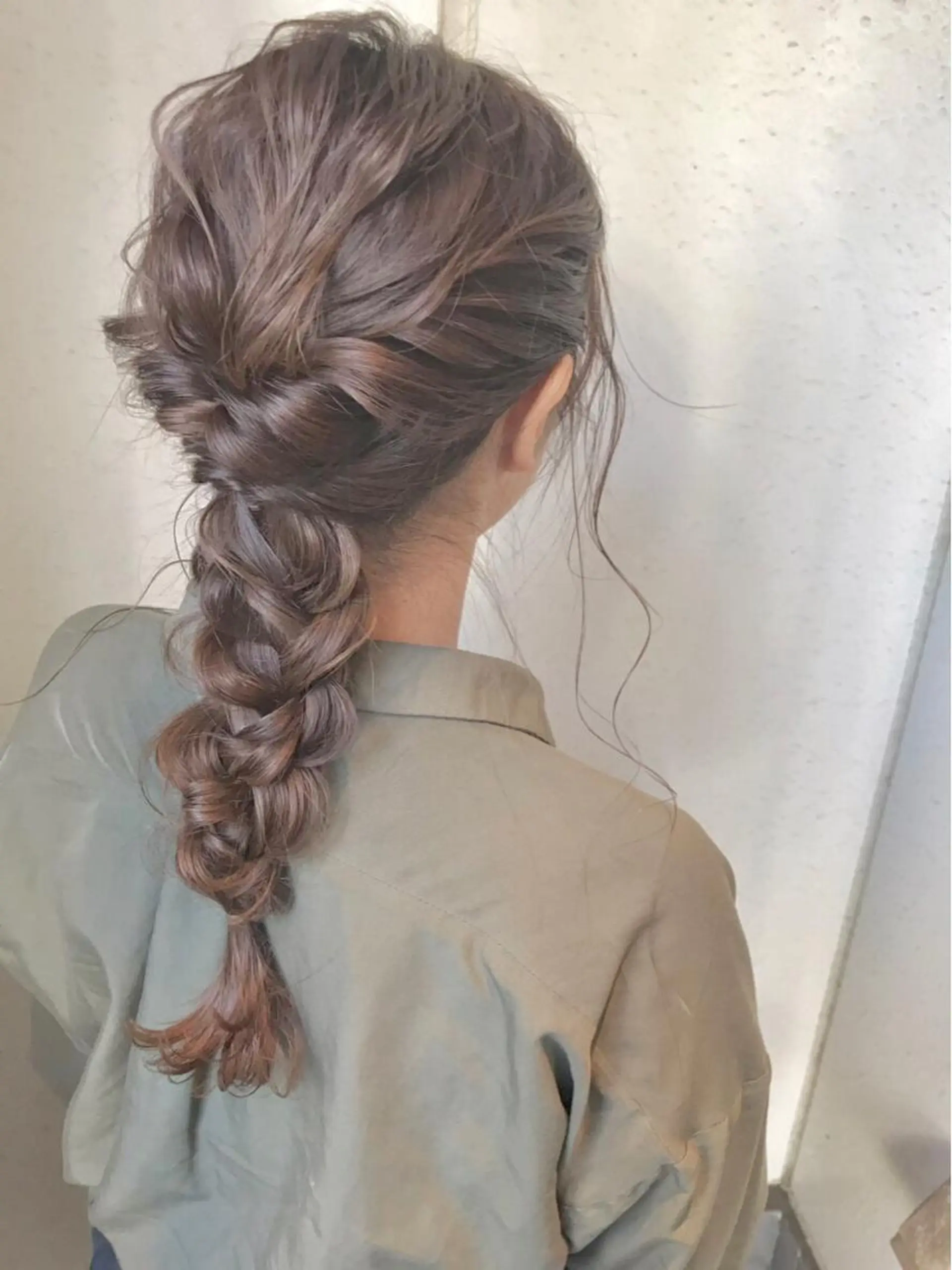 ロング ヘアセット 鈴木 奈波のヘアスタイル