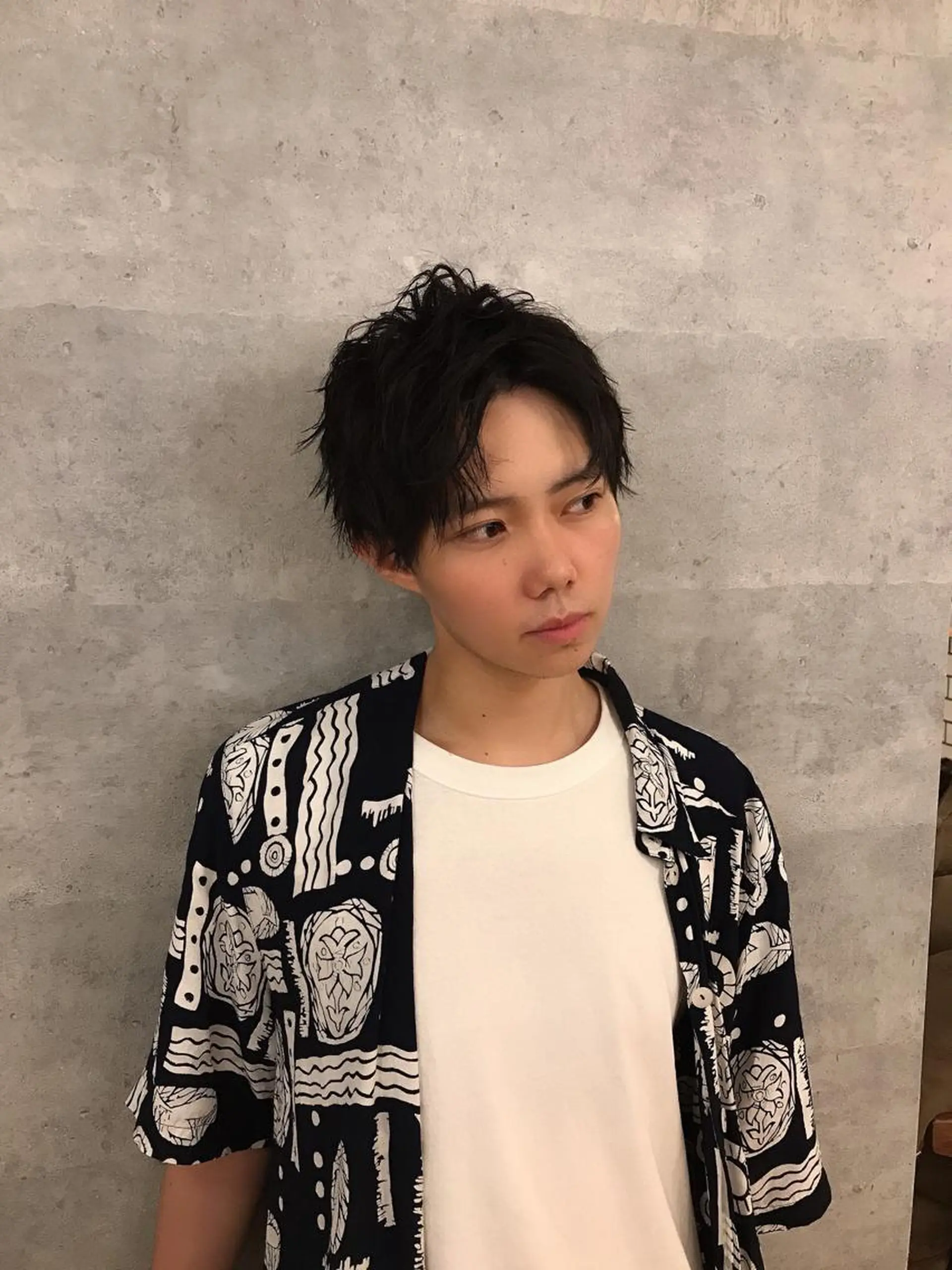 メンズ カット パーマ トリートメント ヘッドスパ 佐藤優太朗 似合わせ/髪質改善のヘアスタイル