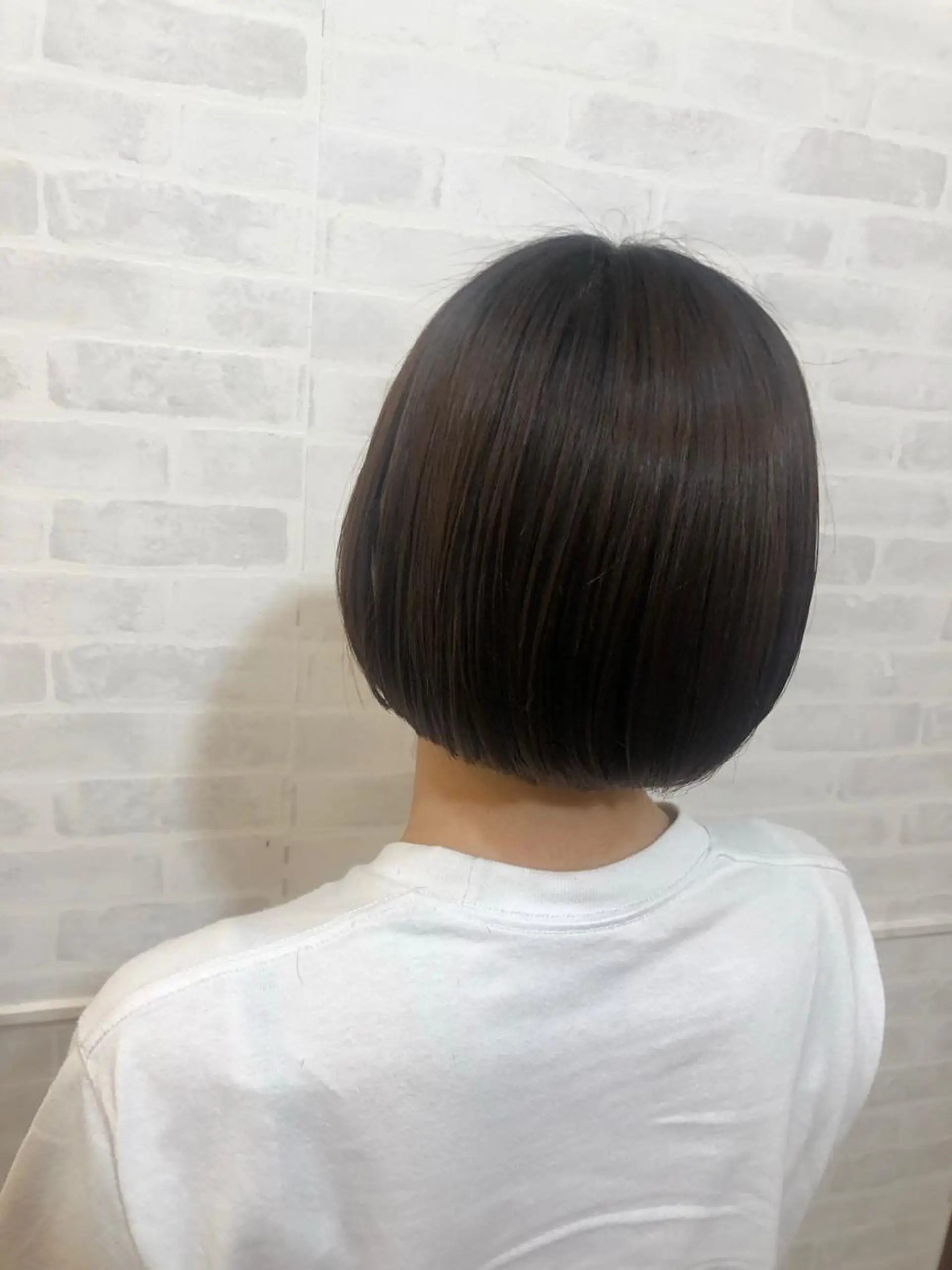 ミディアム 前川 万都里のヘアスタイル