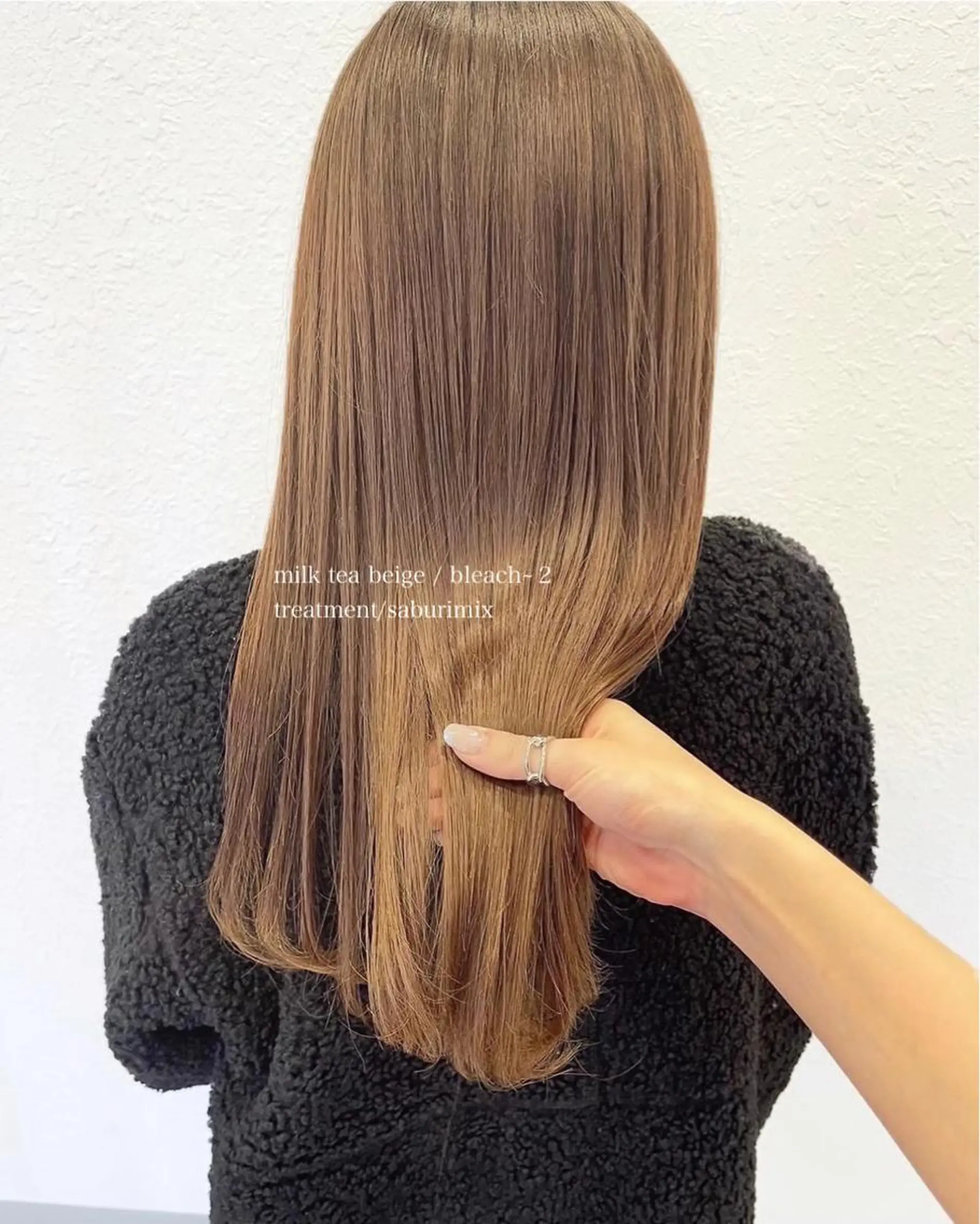 ロング カラー Parve  Mix /板野妃莉のヘアスタイル