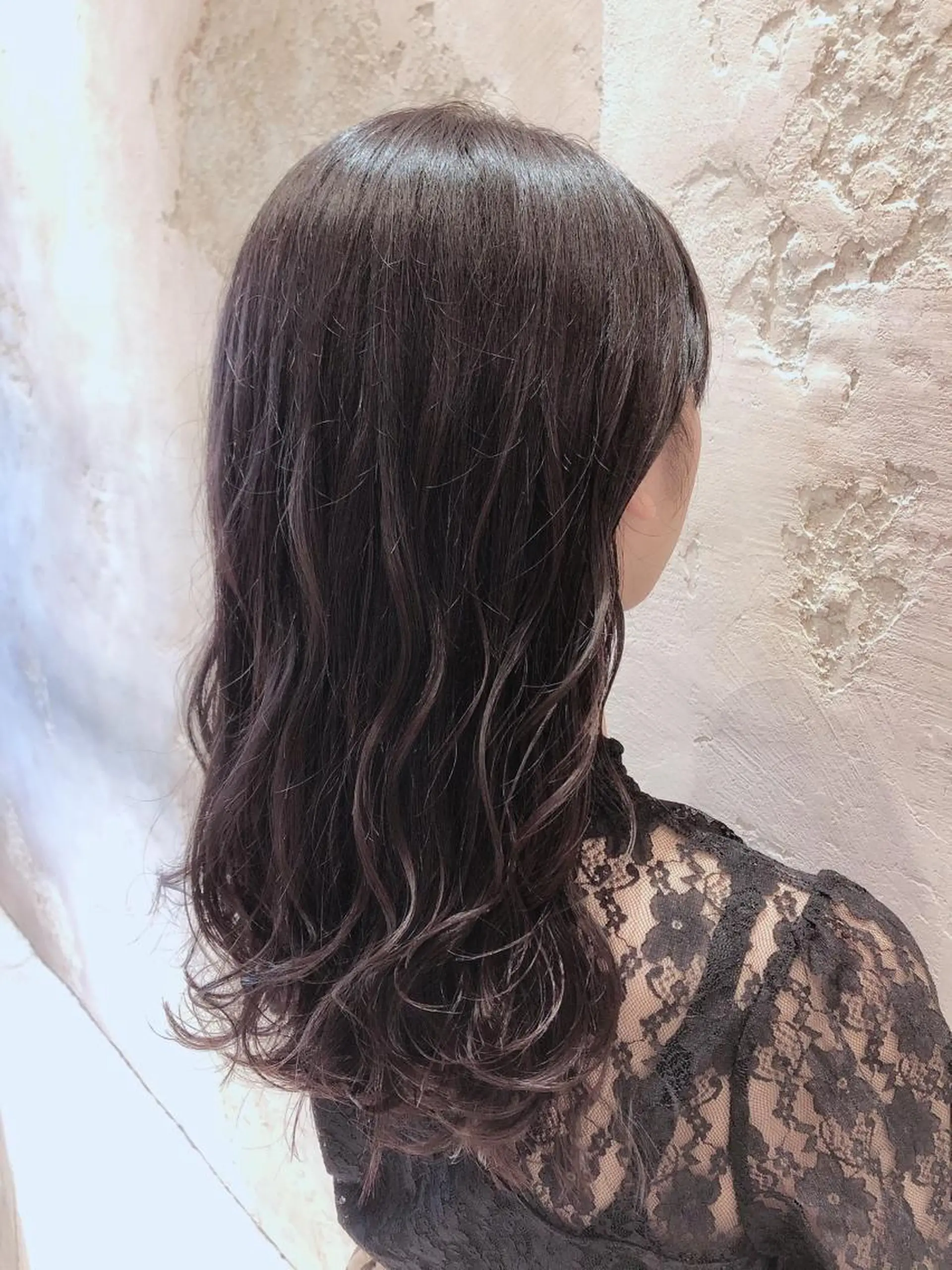 ミディアム カット ヘアカラー トリートメント 代表山口ひな 髪質改善のプロのヘアスタイル