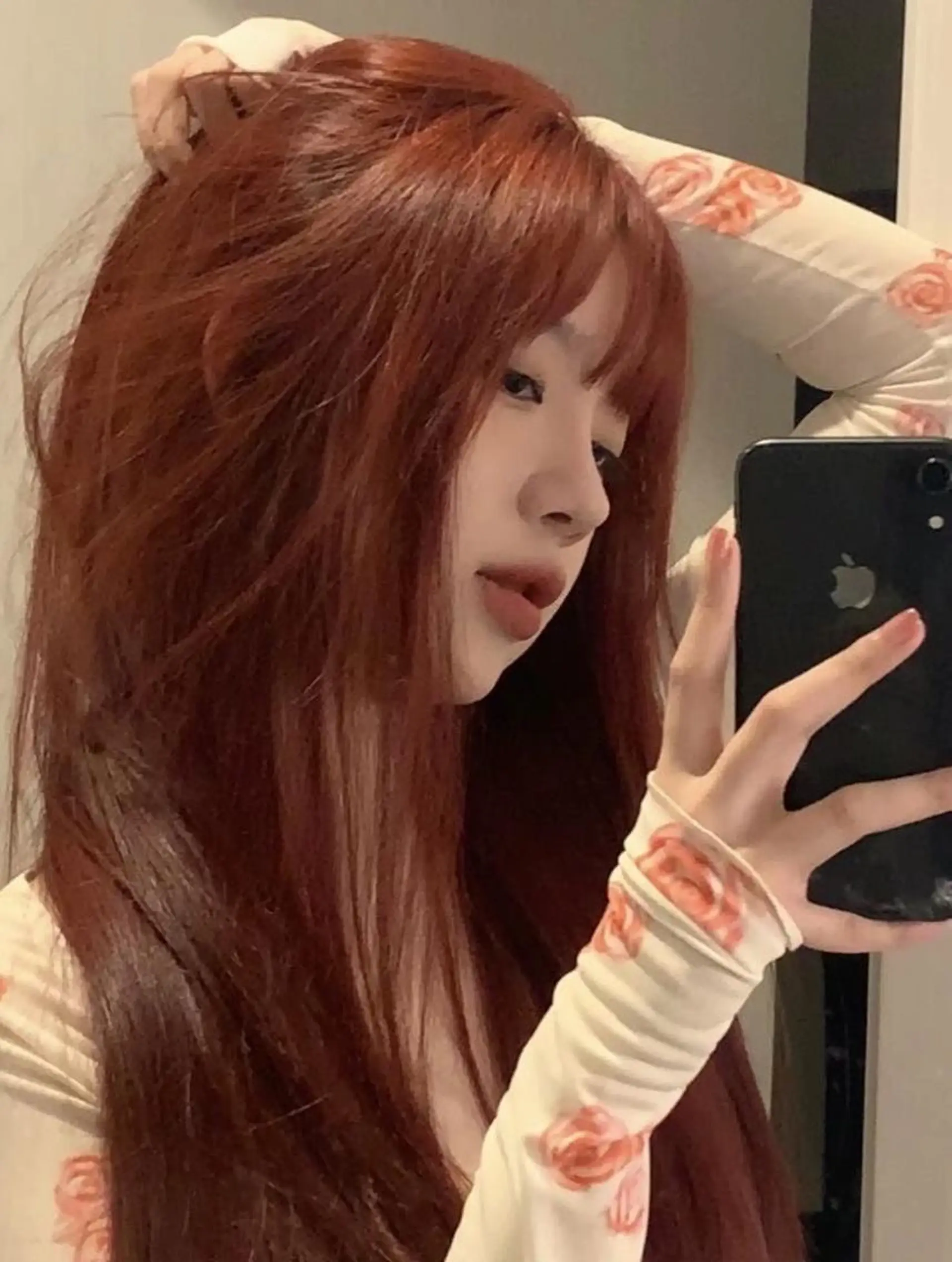 カラー 色気あるヘア🤍暖色 レイヤー🤍かずまるのヘアスタイル