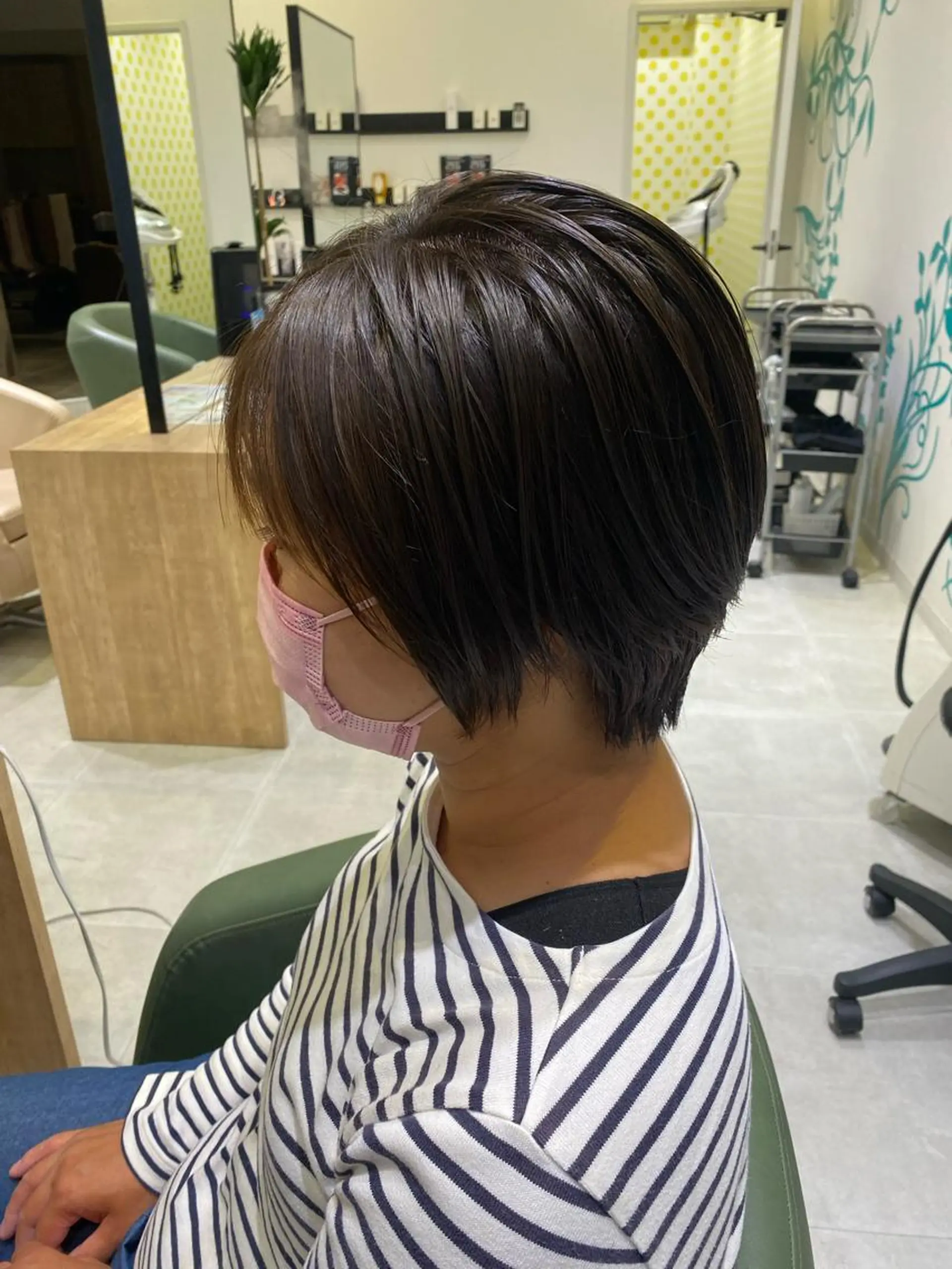 ショート ショートヘア カット 鹿児島 聖来のヘアスタイル