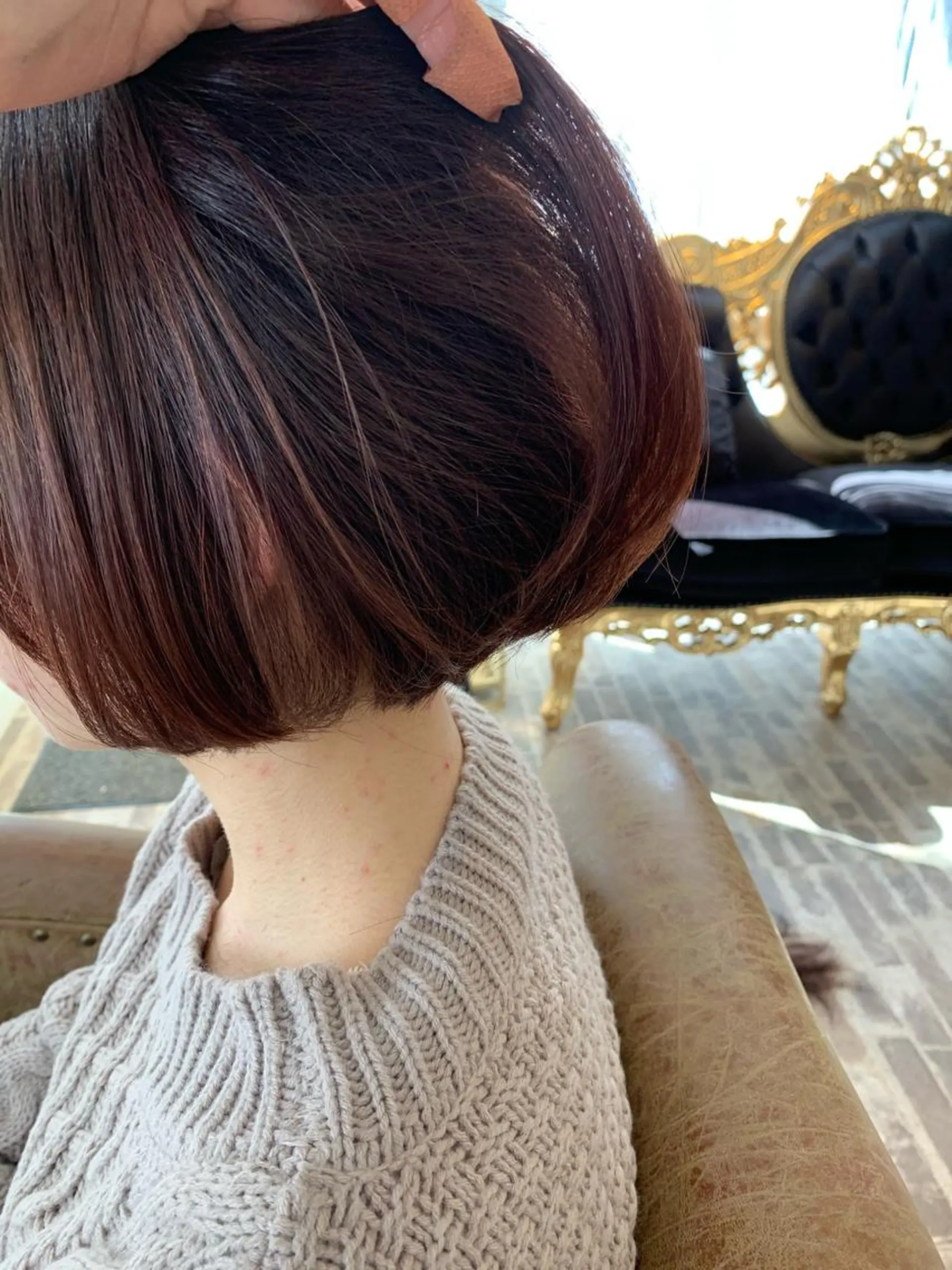 ショート カラー ✨透明感カラー 聖奈✨のヘアスタイル