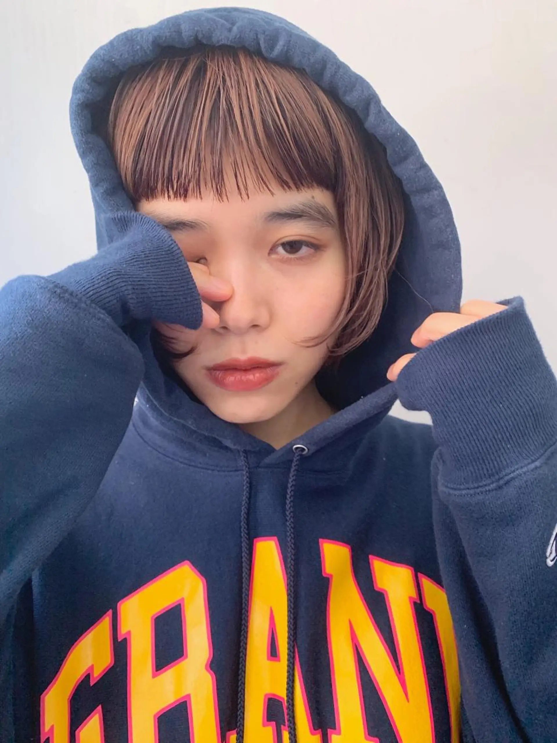 ミディアム カラー ベージュカラー ピンクカラー ピンクベージュ カット ヘアカラー トリートメント 🧼柴田 健太郎🧼のヘアスタイル