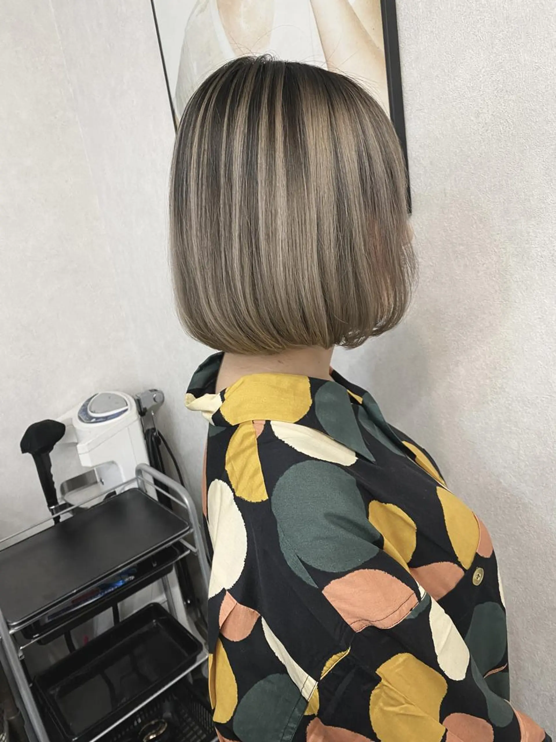 ショート ヘアアレンジ カラー ハイライト❣️バレイ ヤージュ❣️　ykrのヘアスタイル