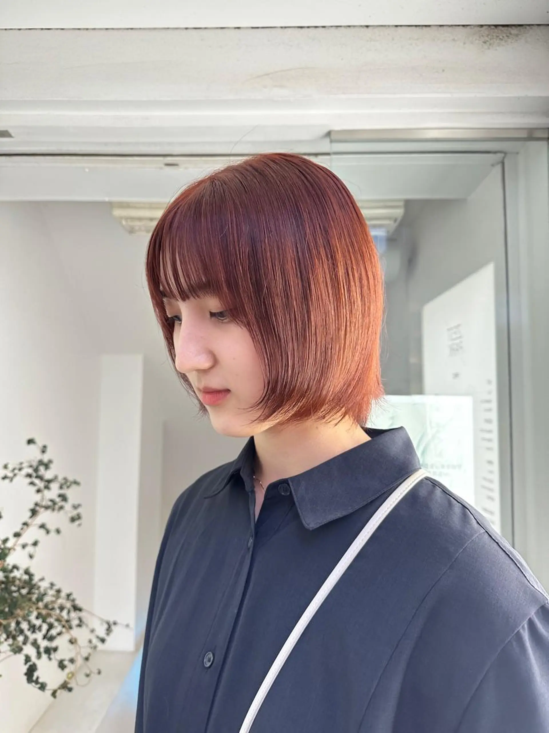 ショート ヘアカラー トリートメント 🎀韓国レイヤー特化 🎀ベージュ/ミクのヘアスタイル