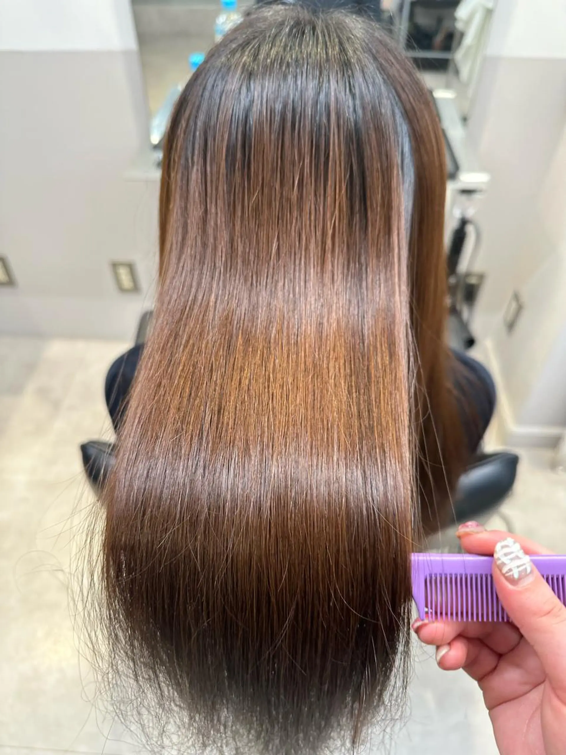 ロング あいこ/レイヤー カット🌷銀座のヘアスタイル