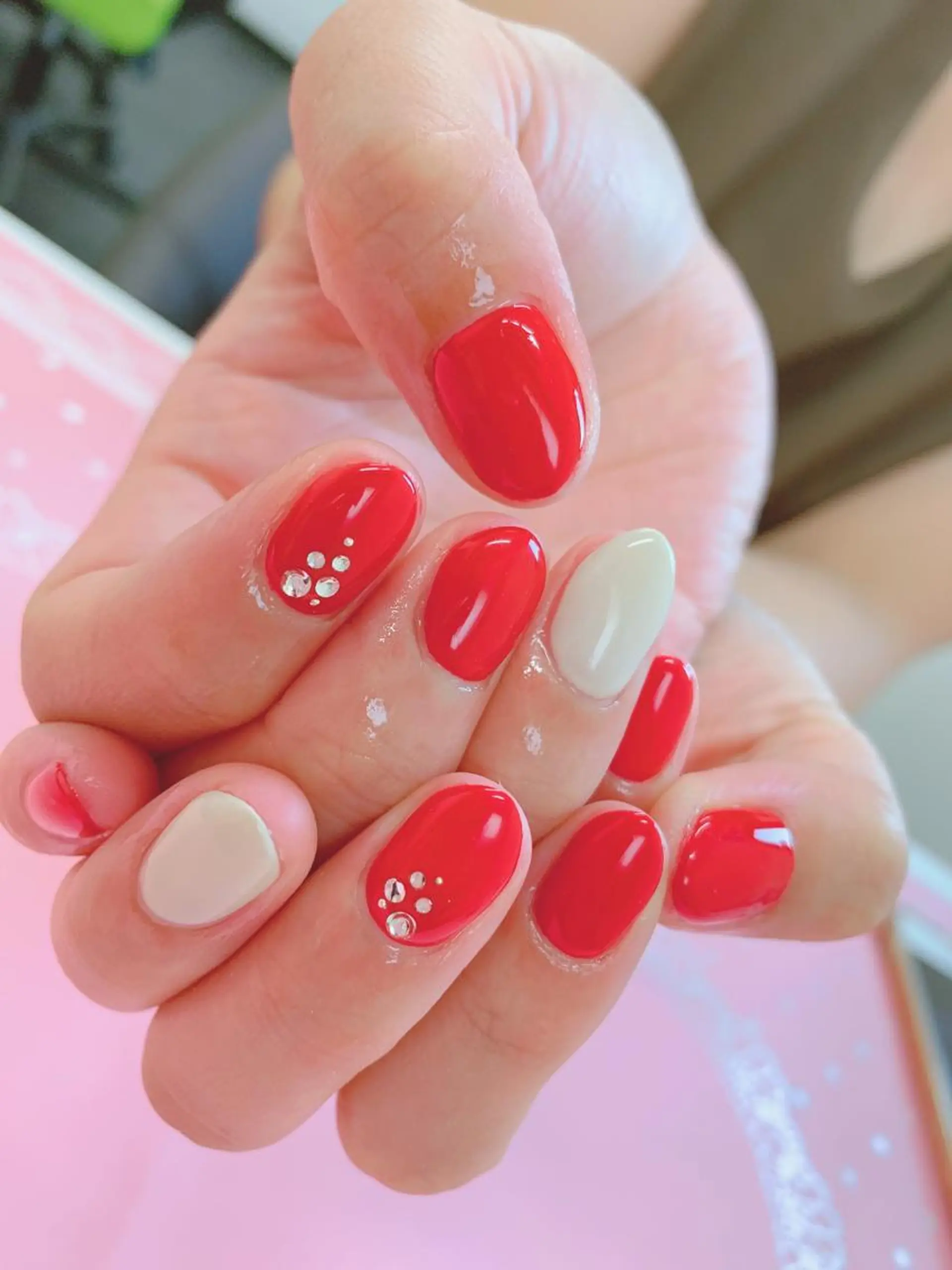 ネイル ストーンネイル ハンドネイル Embellir ♡鏡味のその他イメージ