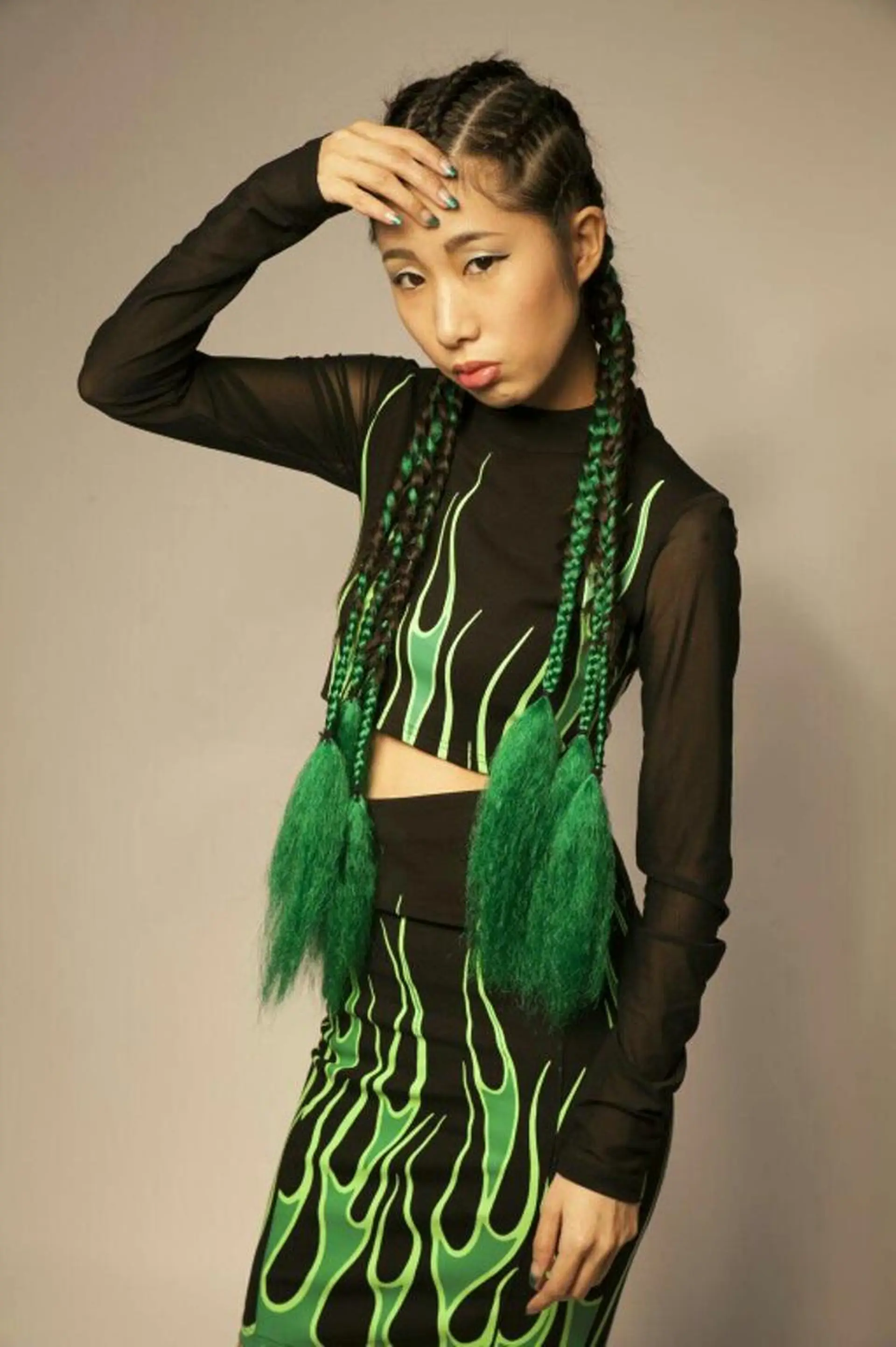 ヘアアレンジ キッズ エクステ scamp ★のヘアスタイル