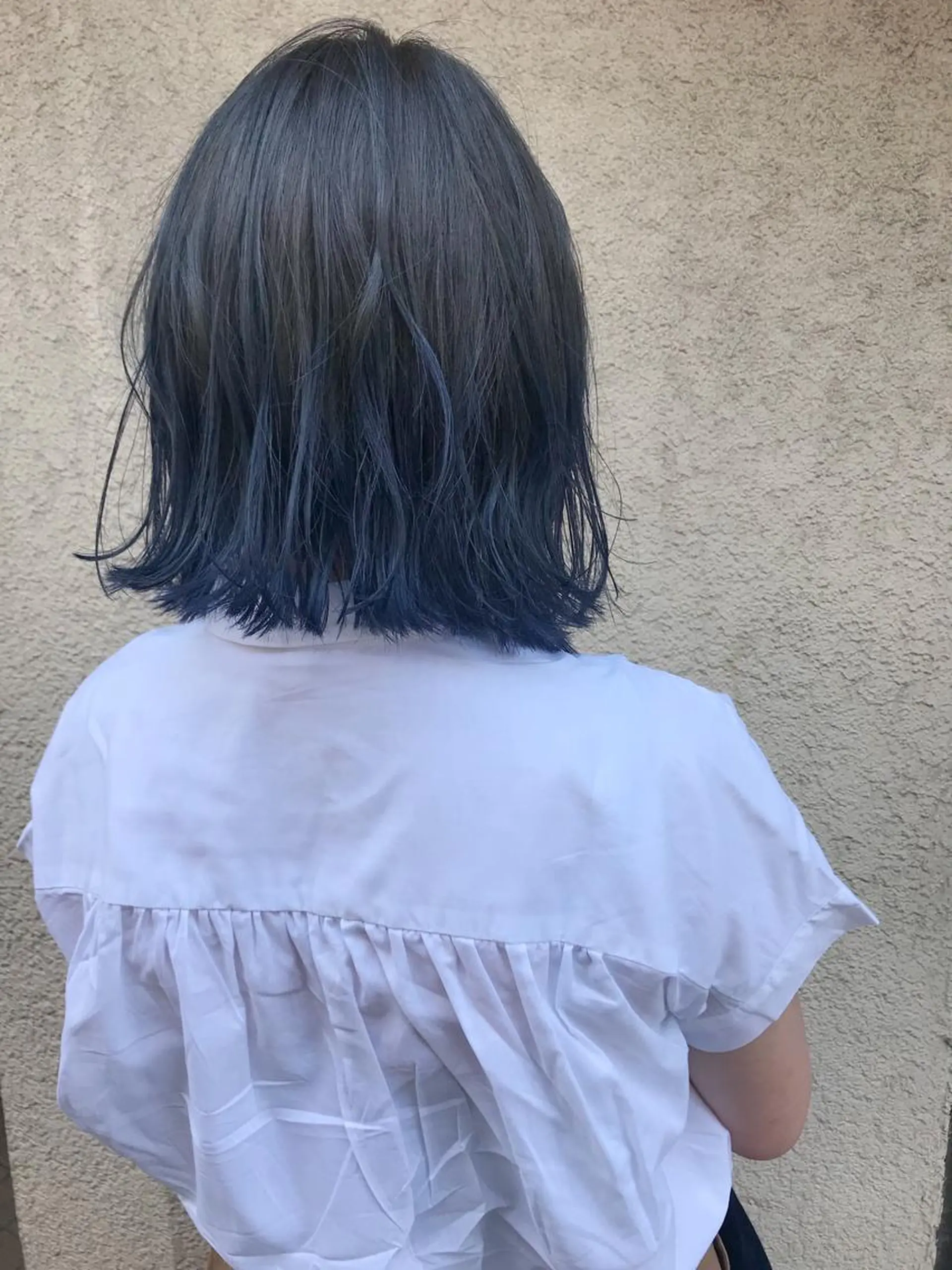 ミディアム カラー ブルーカラー グラデーションカラー カット ヘアカラー トリートメント 🧼柴田 健太郎🧼のヘアスタイル
