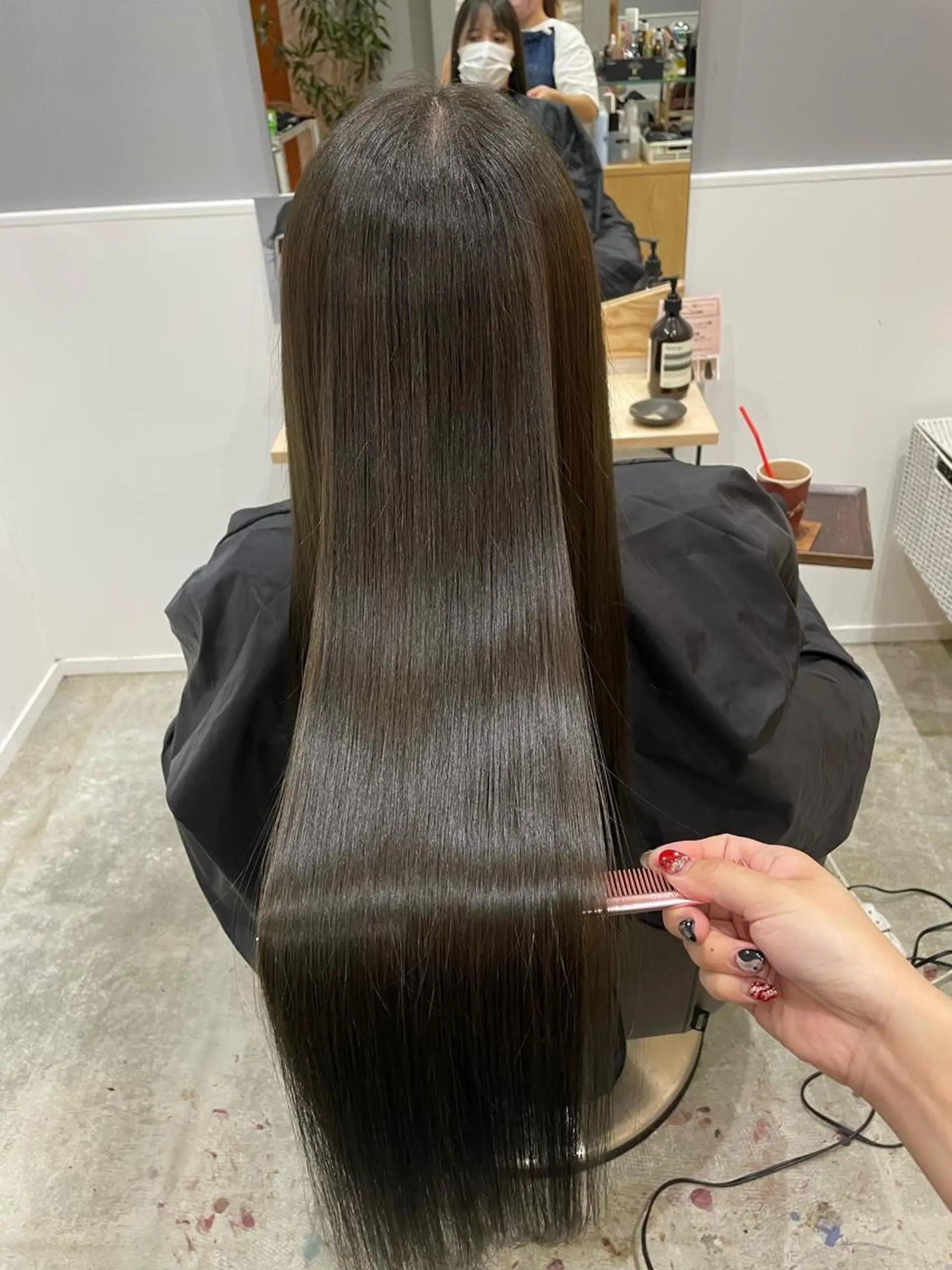 ロング カラー ヘアカラー miloc那覇 MIKUのヘアスタイル