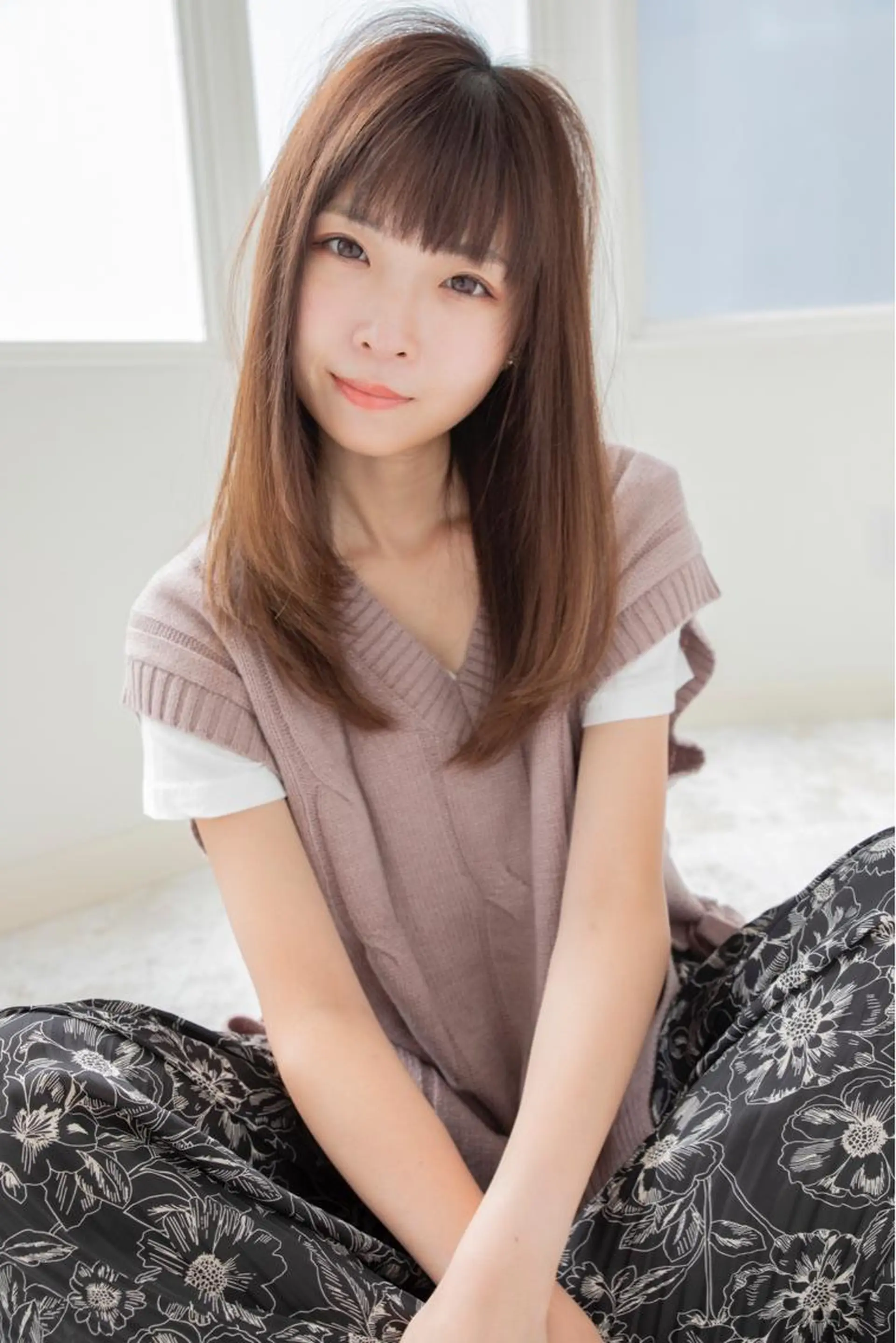 セミロング カラー ヘアアレンジ 【全席個室サロン】 NUMBER 天王寺のヘアスタイル