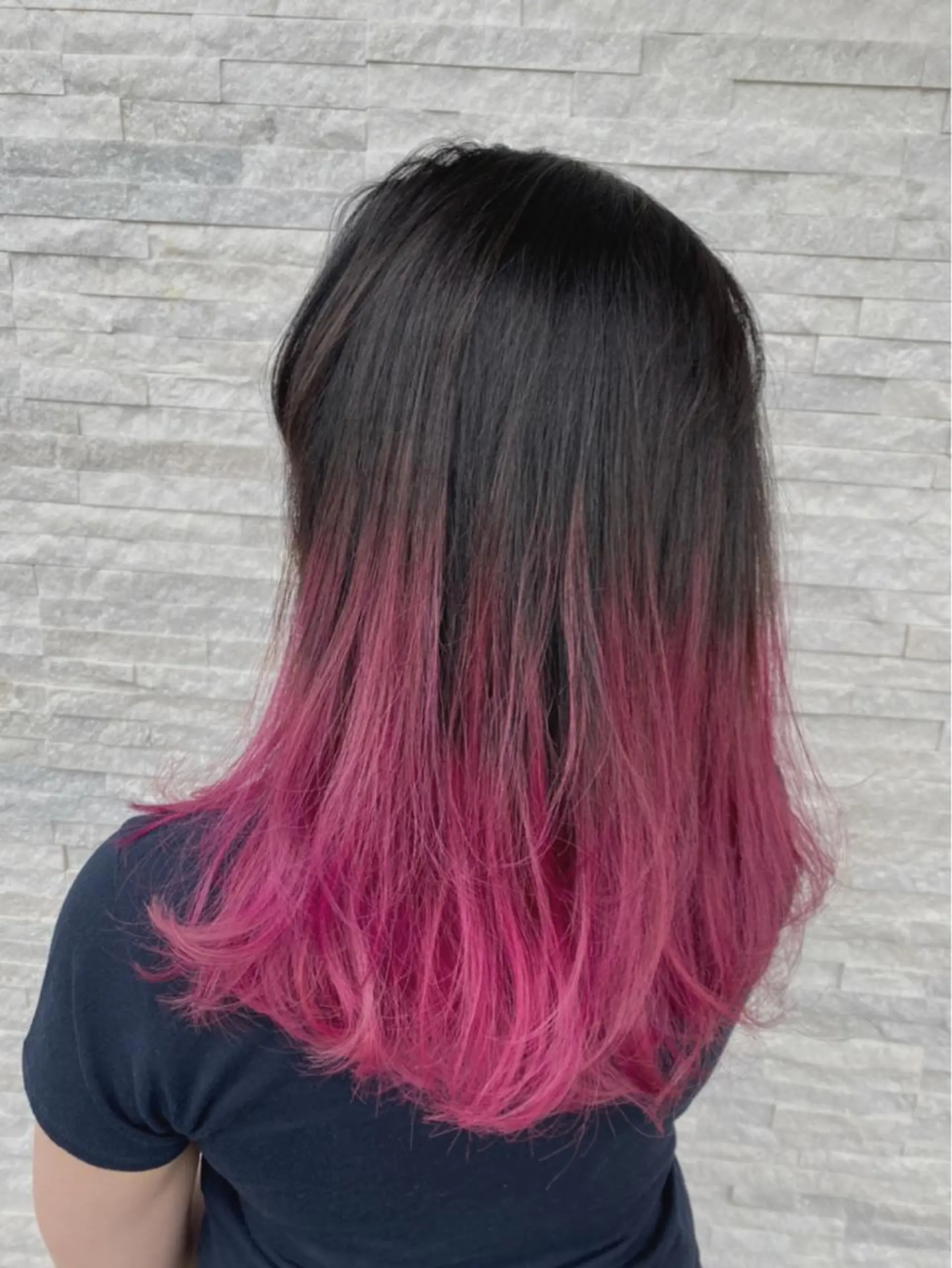 セミロング カラー パーマ ネイル 美容室 ソンリエのヘアスタイル