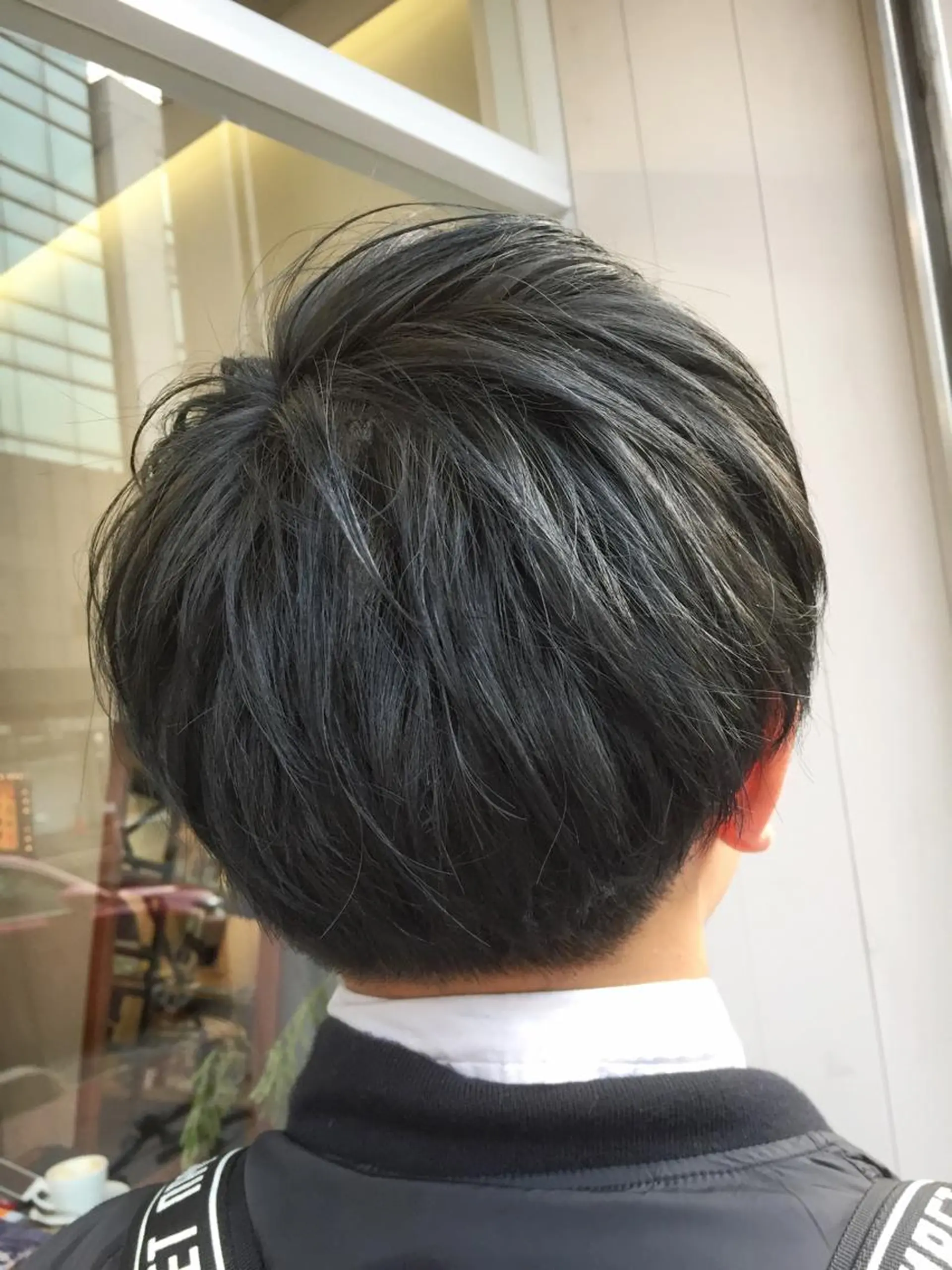 ショート カラー メンズ マッシュ メンズショート 刈り上げ アッシュ ショートヘア ◇おの あすか◇のヘアスタイル