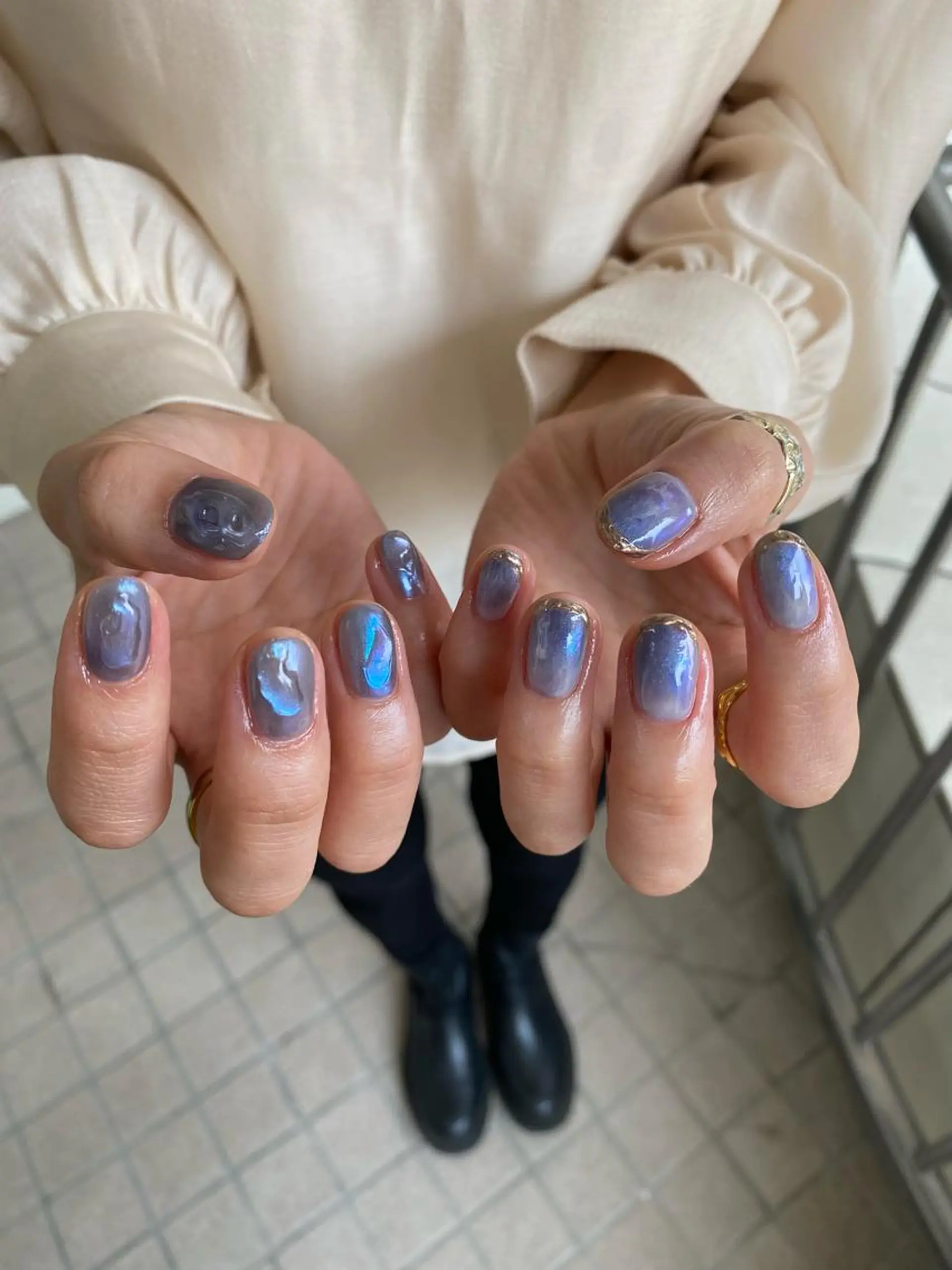 ネイル ハンドネイル nable.所属・望月 実莉のネイルデザイン