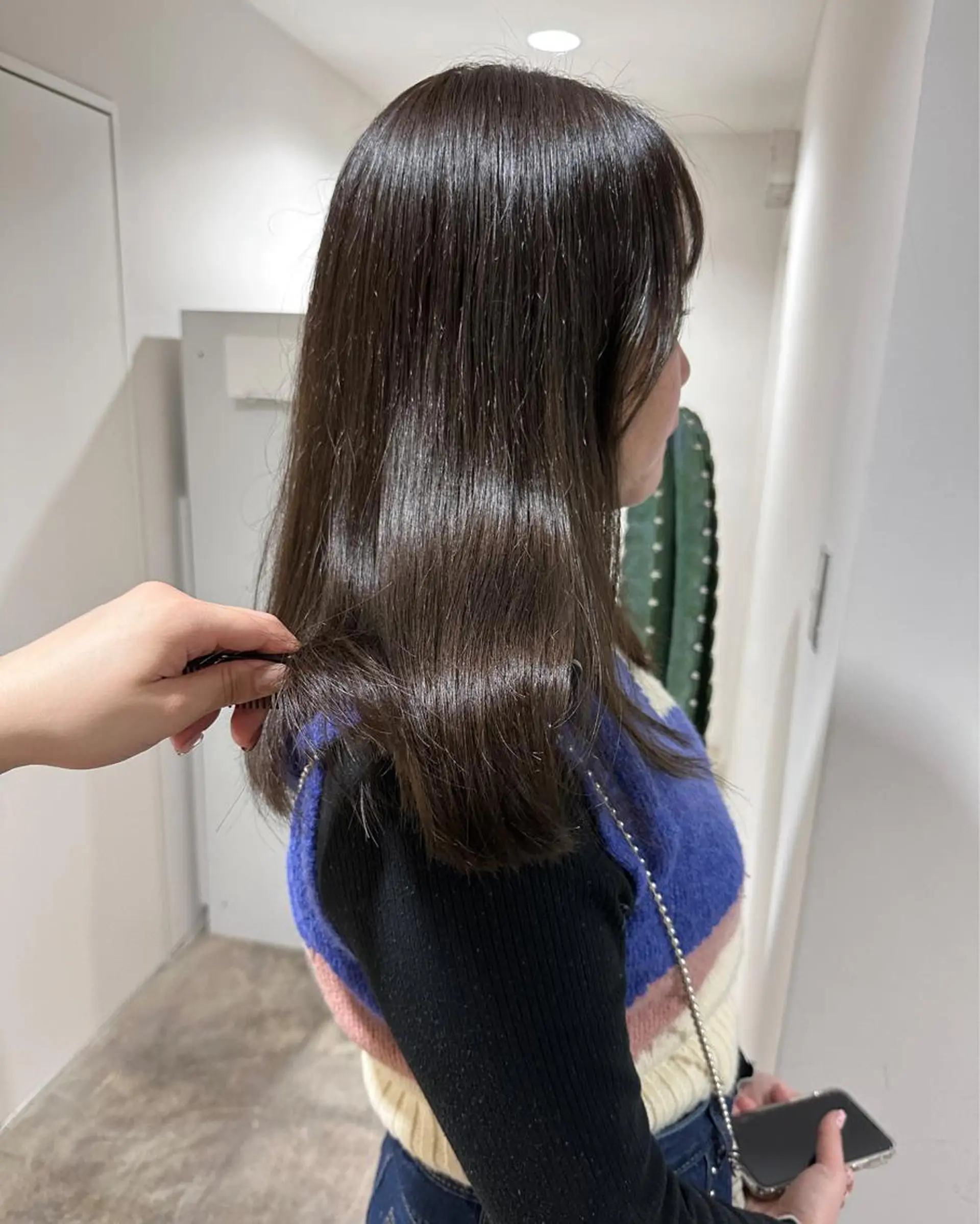 ロング カラー hina／似合わせ color／髪質改善のヘアスタイル