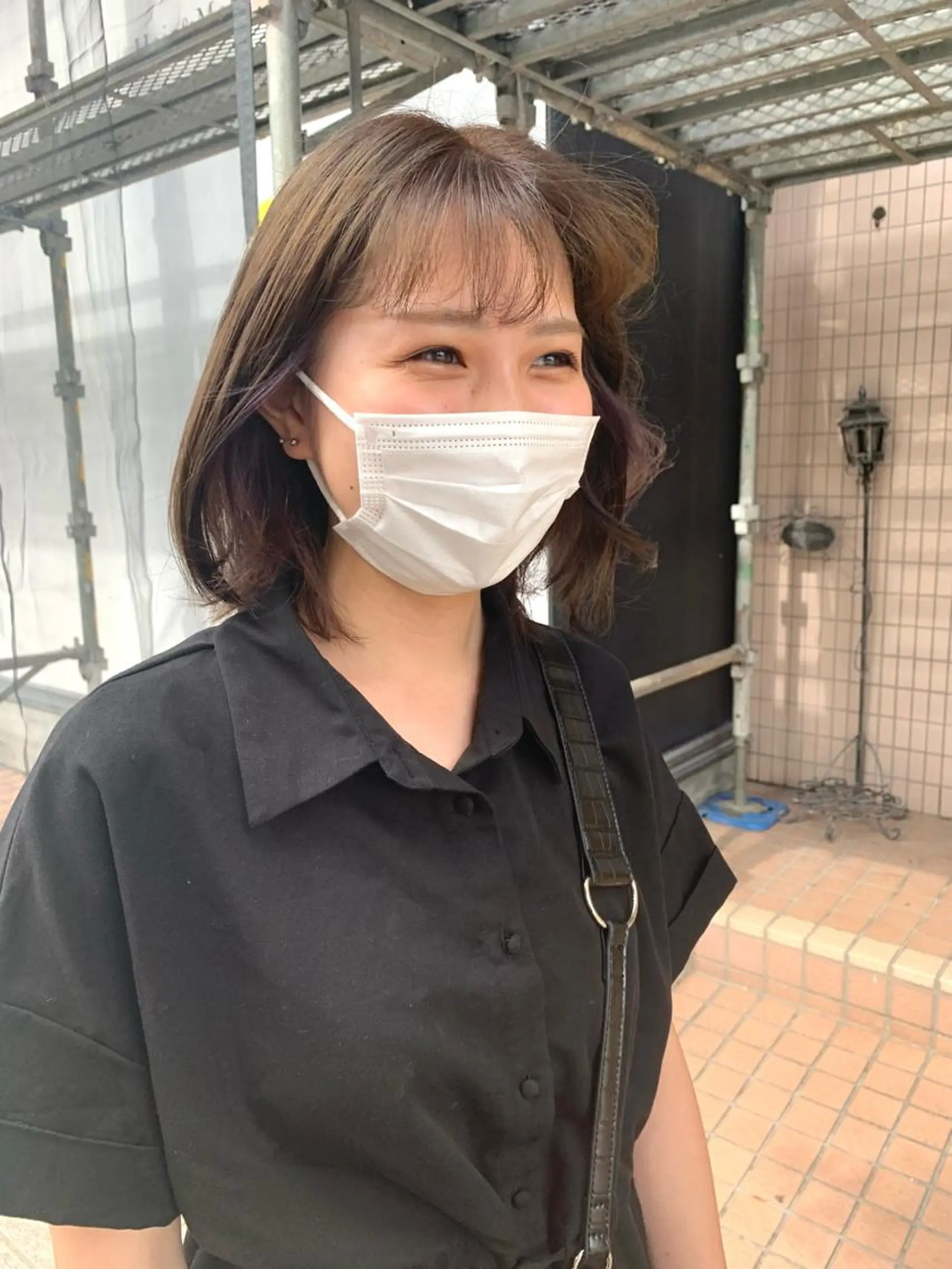 ミディアム カラー 韓国風ヘア Lunapiena所属・Lunapiena 🫧ナナのヘアスタイル