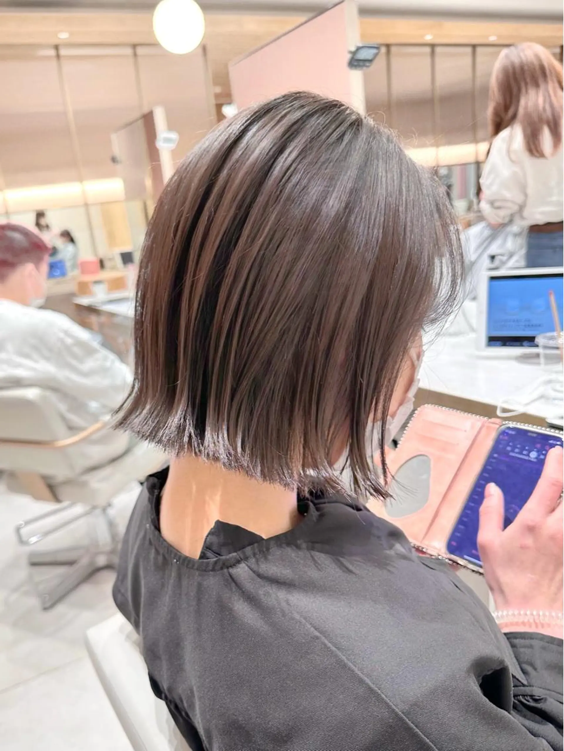 ショート カラー パーマ ヘアアレンジ レイヤーカット/ボブ /縮毛矯正✨大輝のヘアスタイル