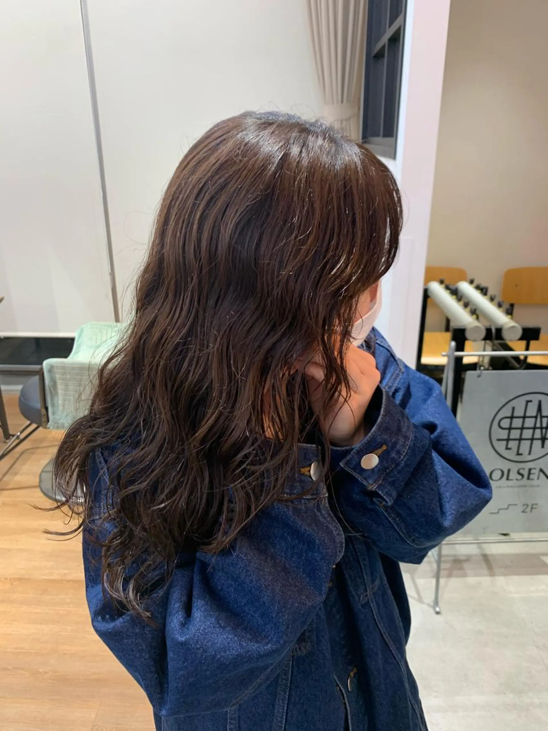 ロング パーマ カット パーマ 表参道OLSEN✂︎ nanamiのヘアスタイル
