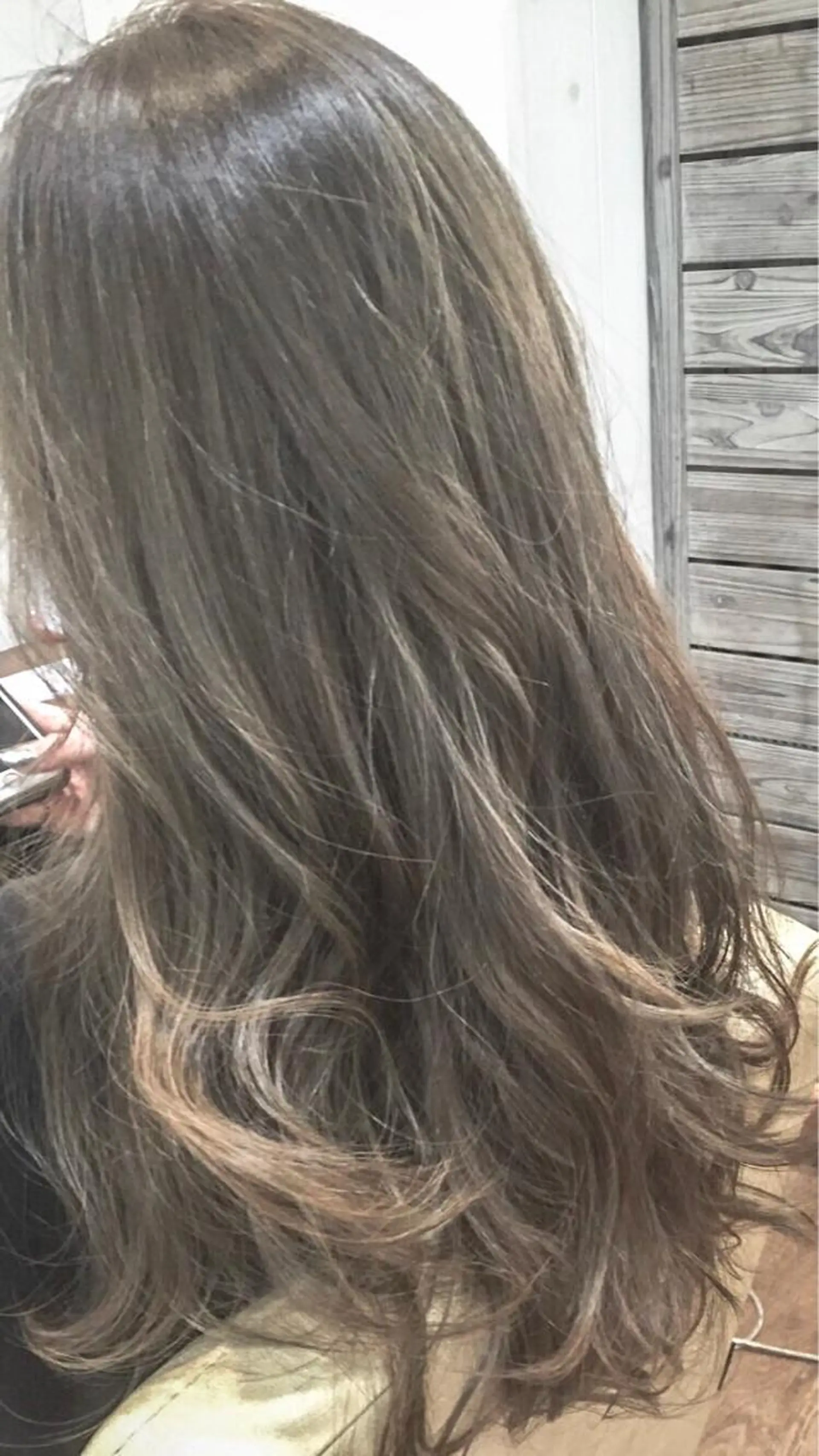 ロング カラー アッシュ 透明感カラー グラデーションカラー ハイライトカラー 外国人風カラー ◇おの あすか◇のヘアスタイル