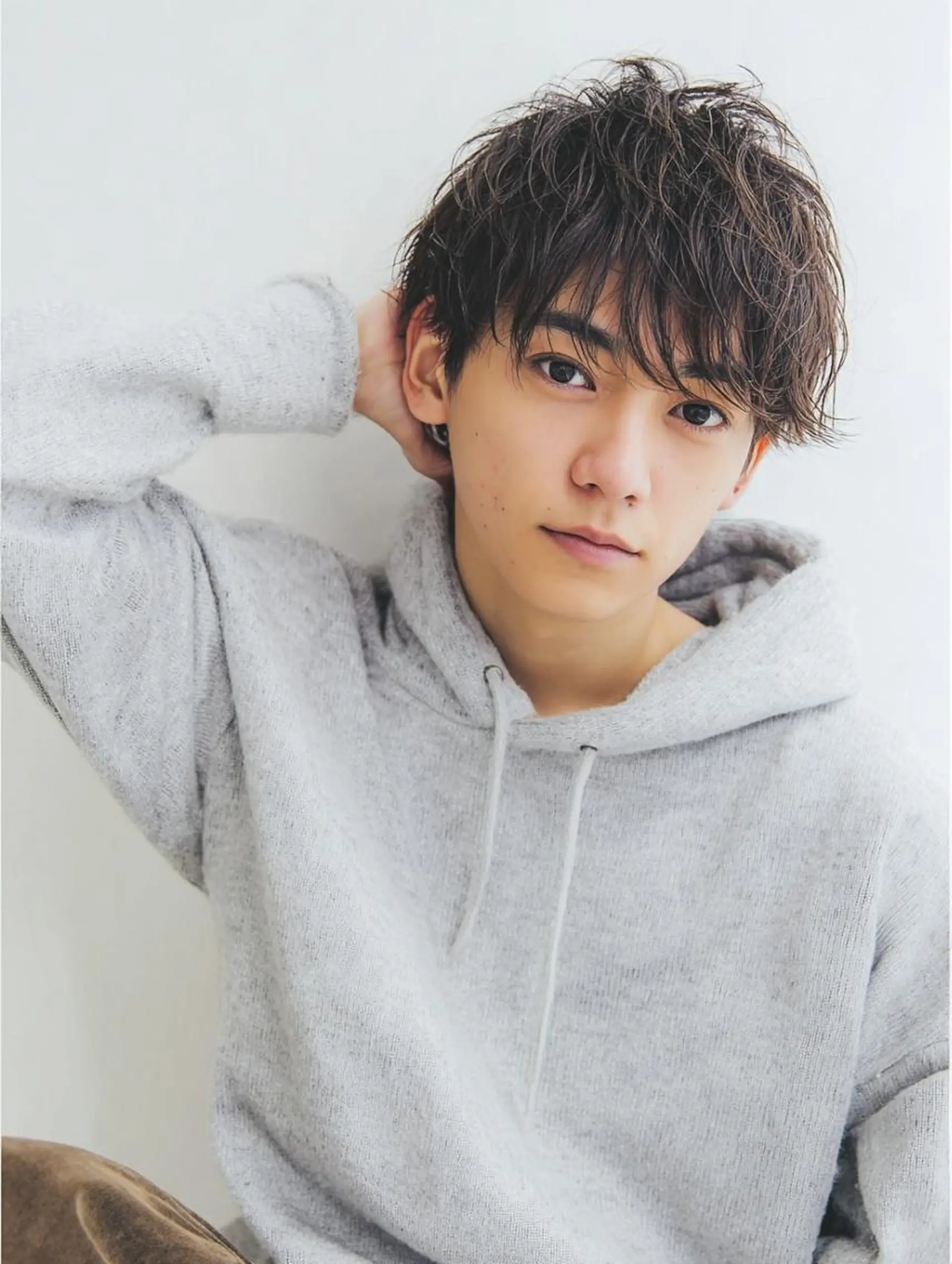 ミディアム パーマ メンズ カット パーマ メンズ特化⚡️三村 彰吾⚡️カットパーマのヘアスタイル