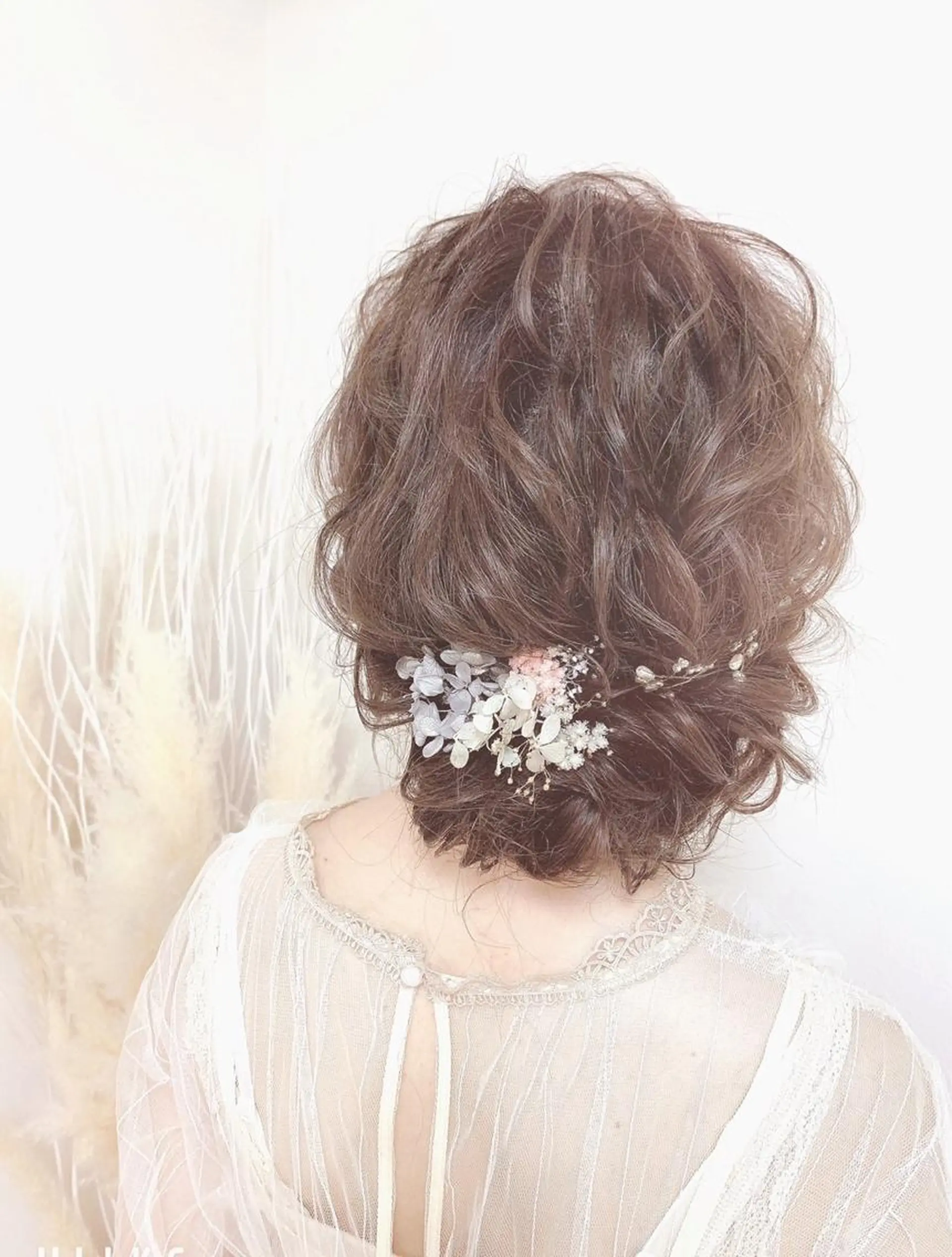 ミディアム ヘアアレンジ Achieve 三ノ宮のヘアスタイル