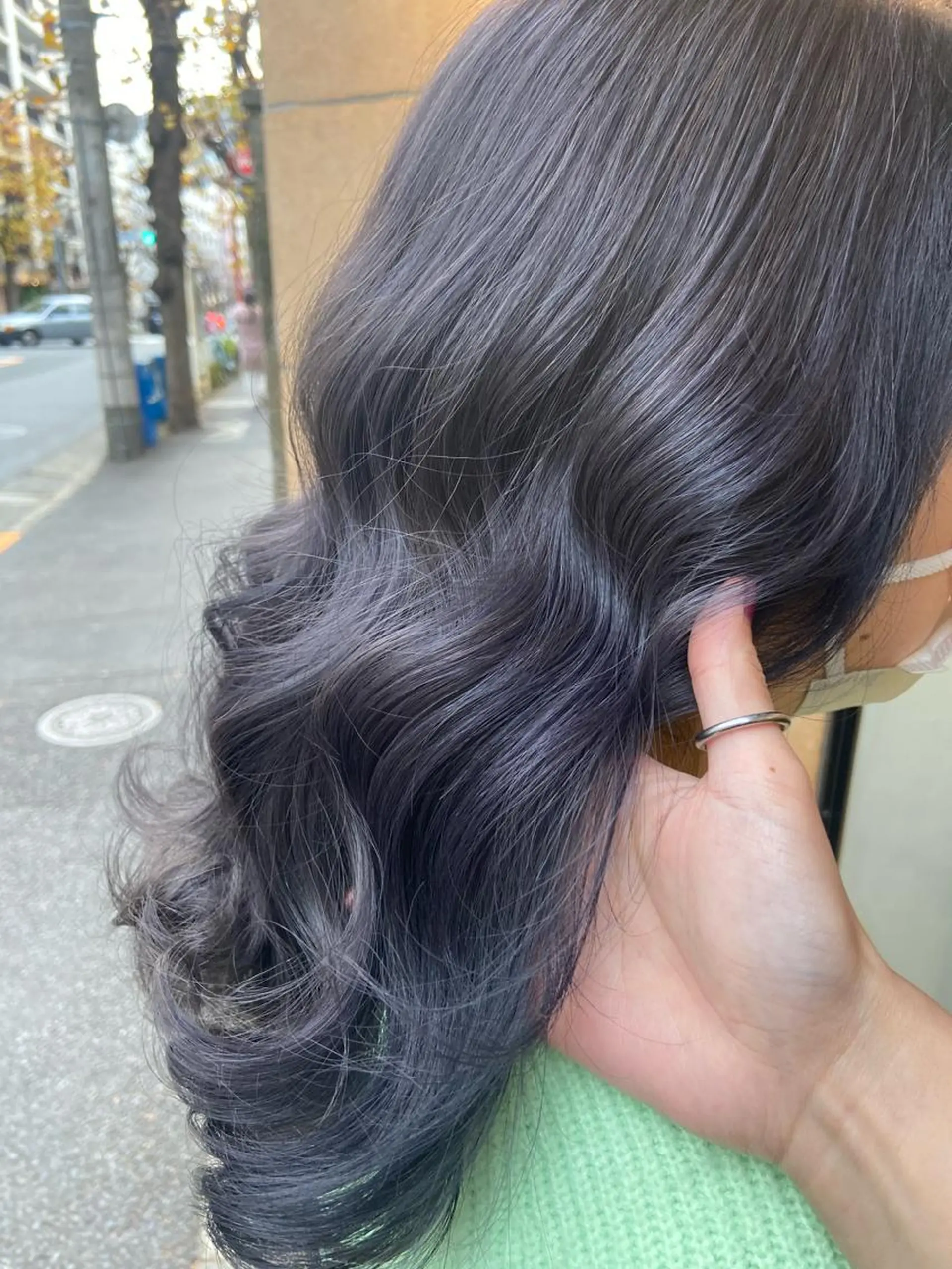 カラー ayumi🦖/ ブリーチカラーのヘアスタイル