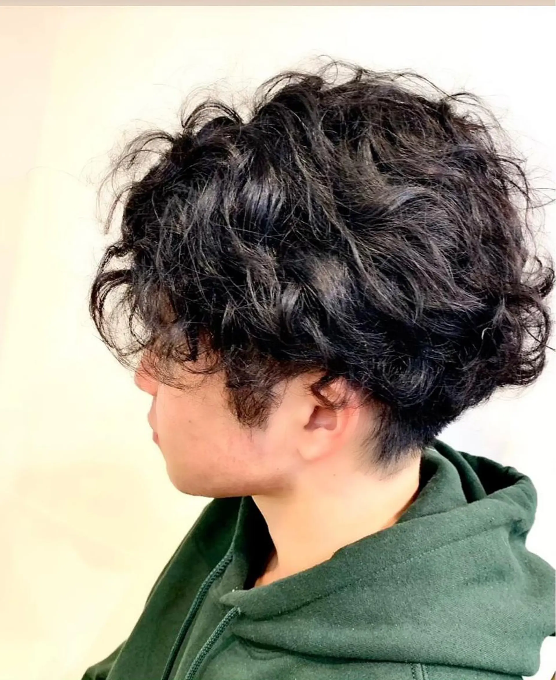 ショート パーマ メンズ おおたけ あゆみのヘアスタイル