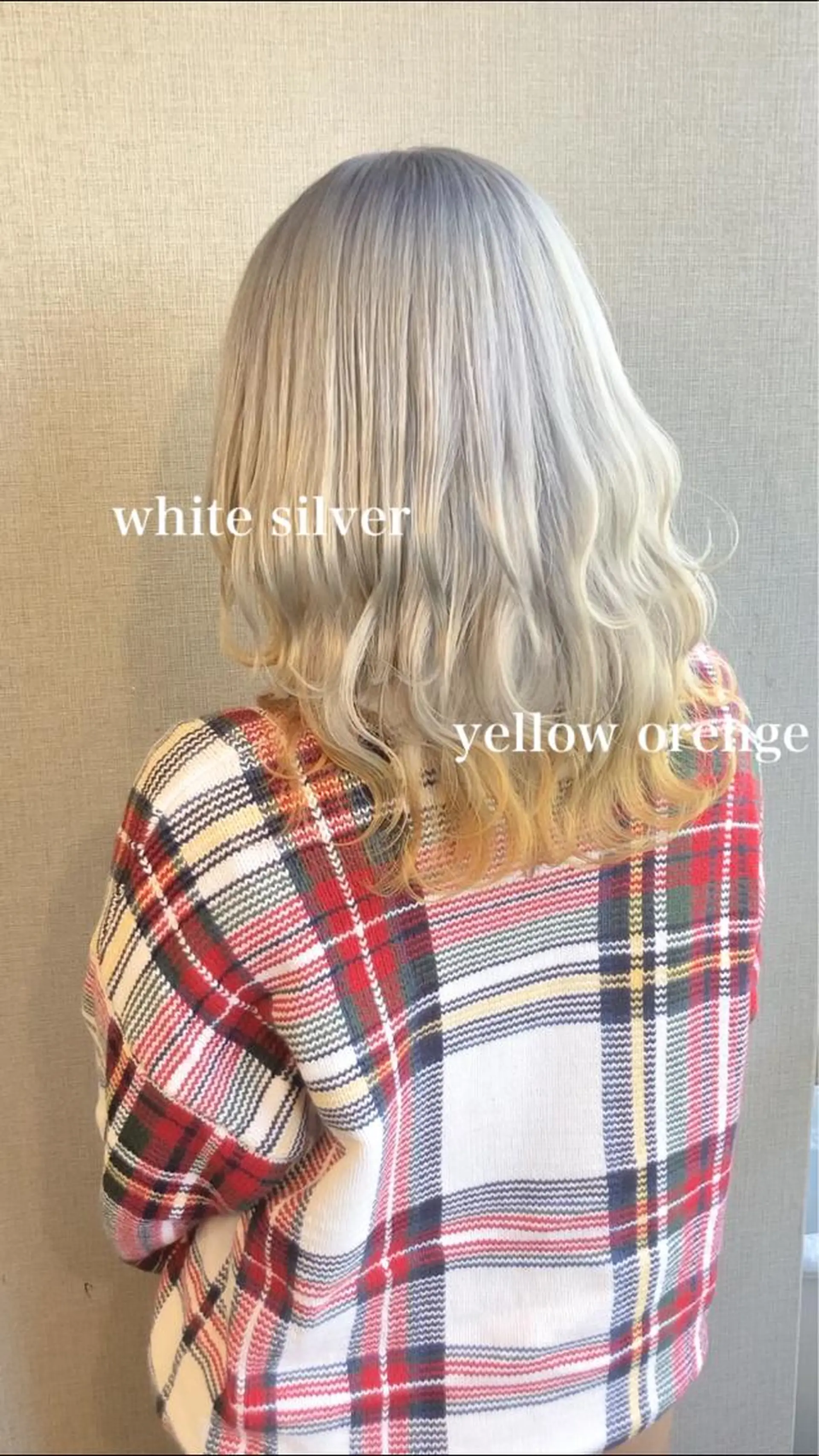 セミロング カラー Selenehair 三条本店のヘアスタイル