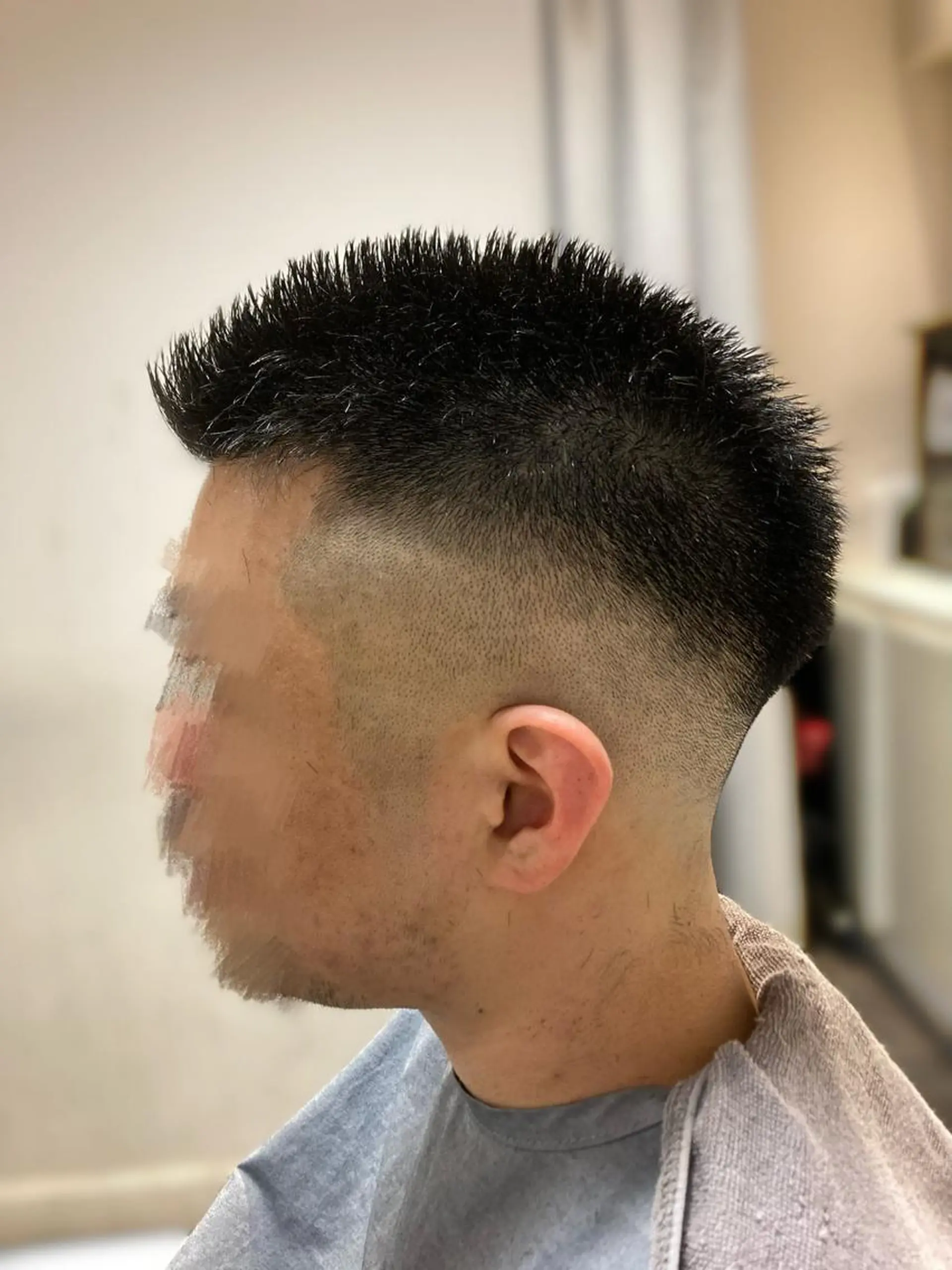 ショート メンズ LAVIE the BARBER所属・徒歩5分ビジネスマン カット👦🏻うしだのヘアスタイル