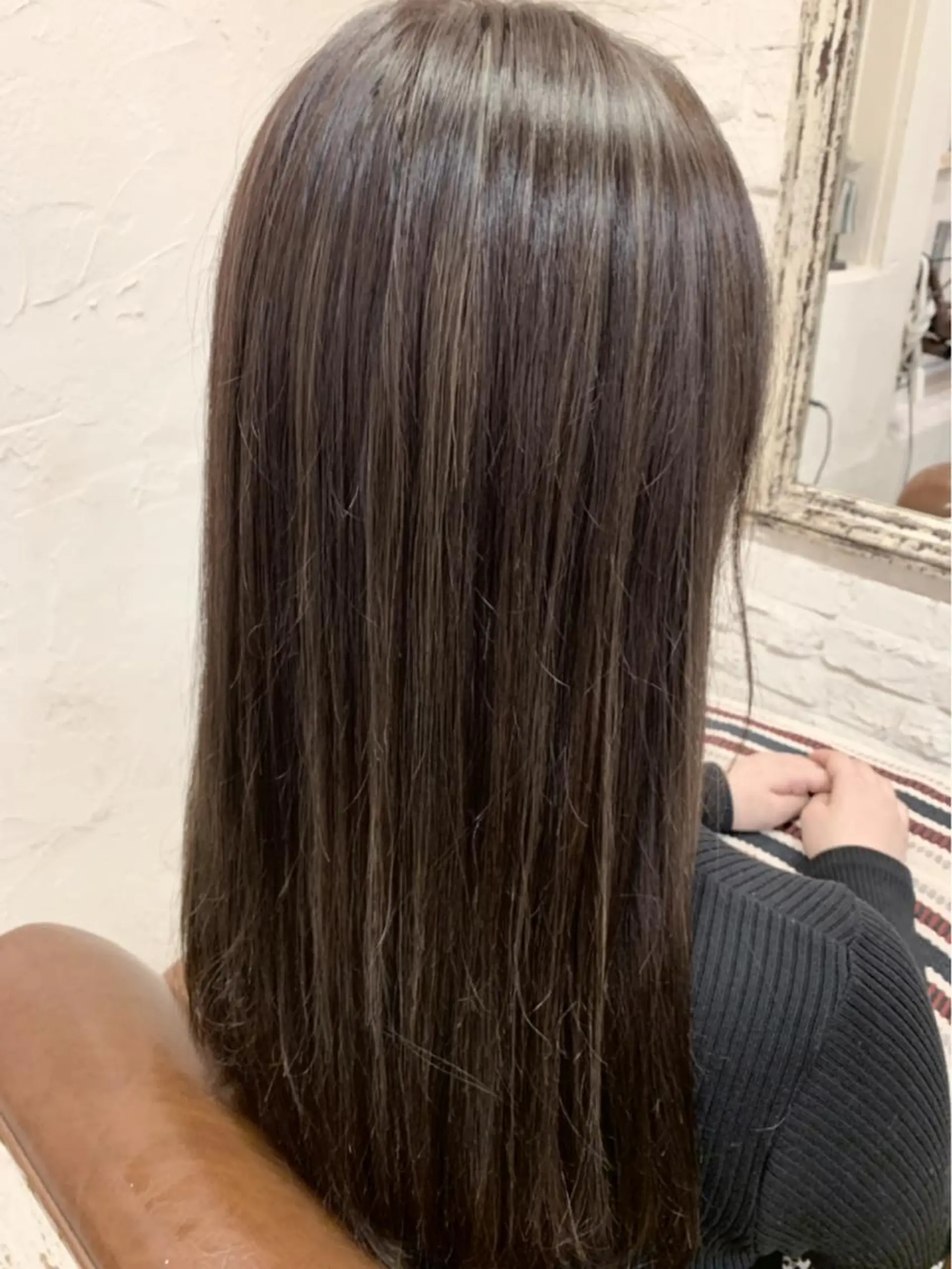 セミロング リピーター多数🌟 メンズ限定 松本理沙のヘアスタイル