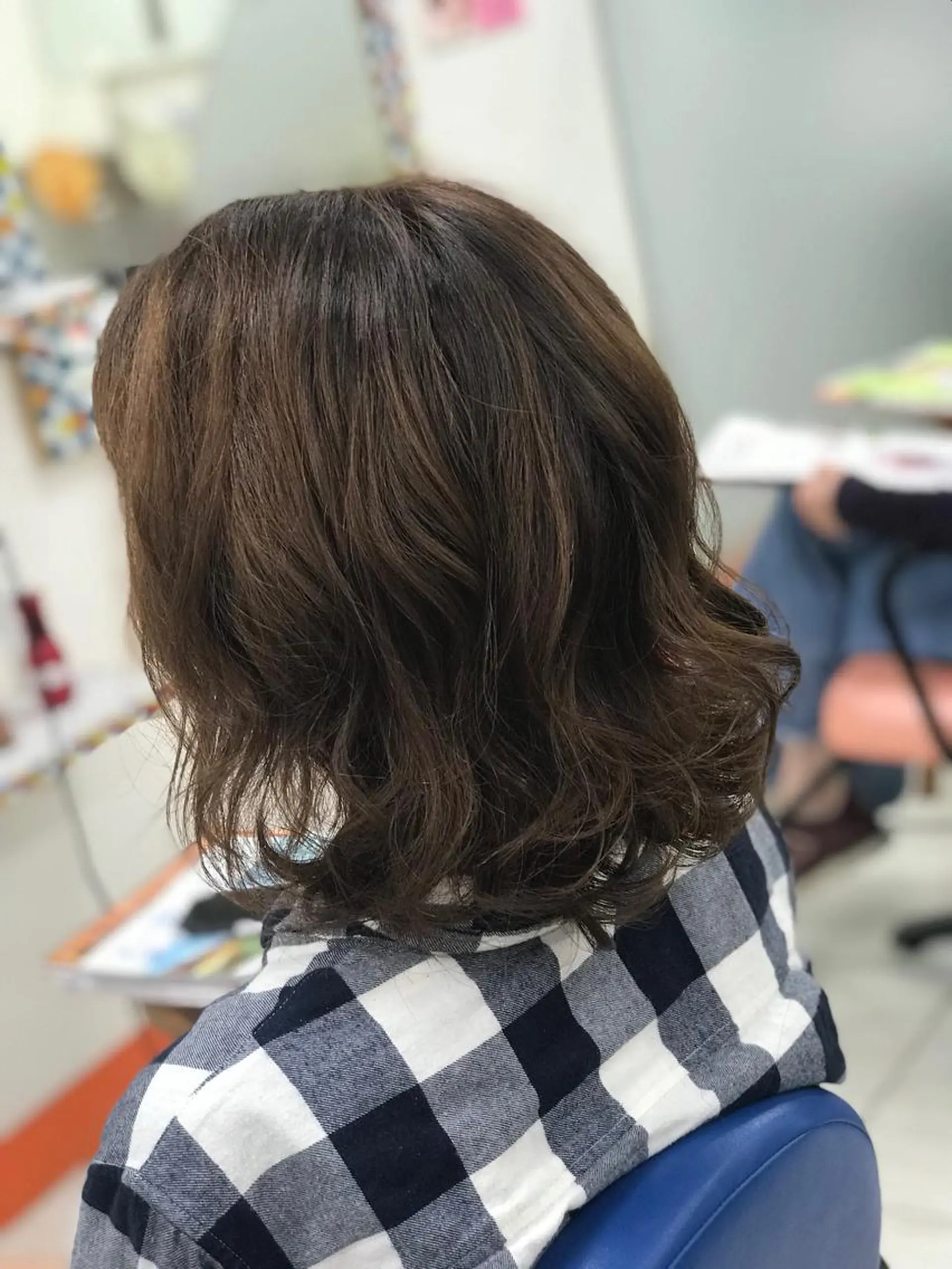 ミディアム カラー 山内 聡史のヘアスタイル