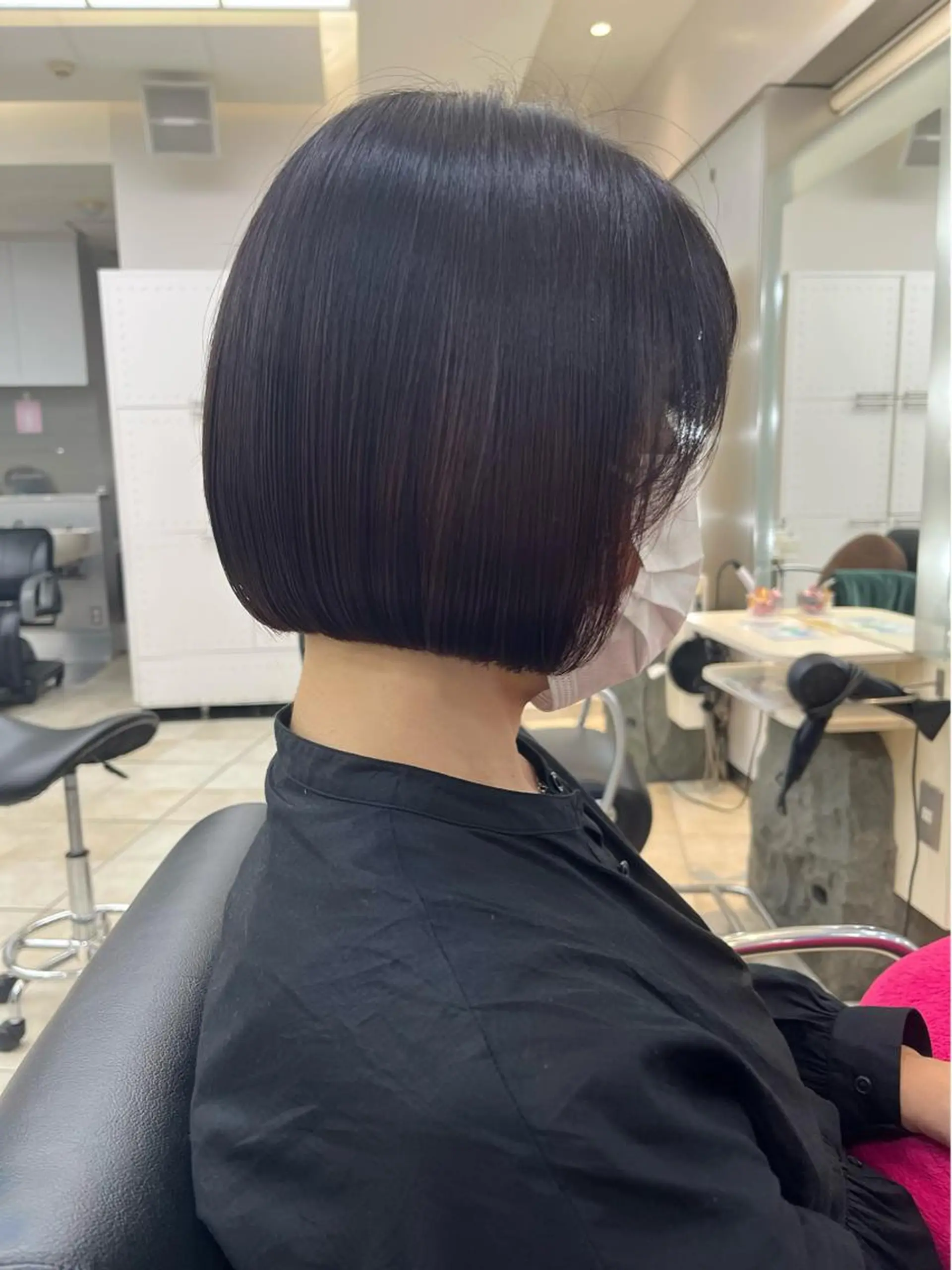 ショート ボブ MITSUKI🤍 モテ髪×韓国レイヤーのヘアスタイル