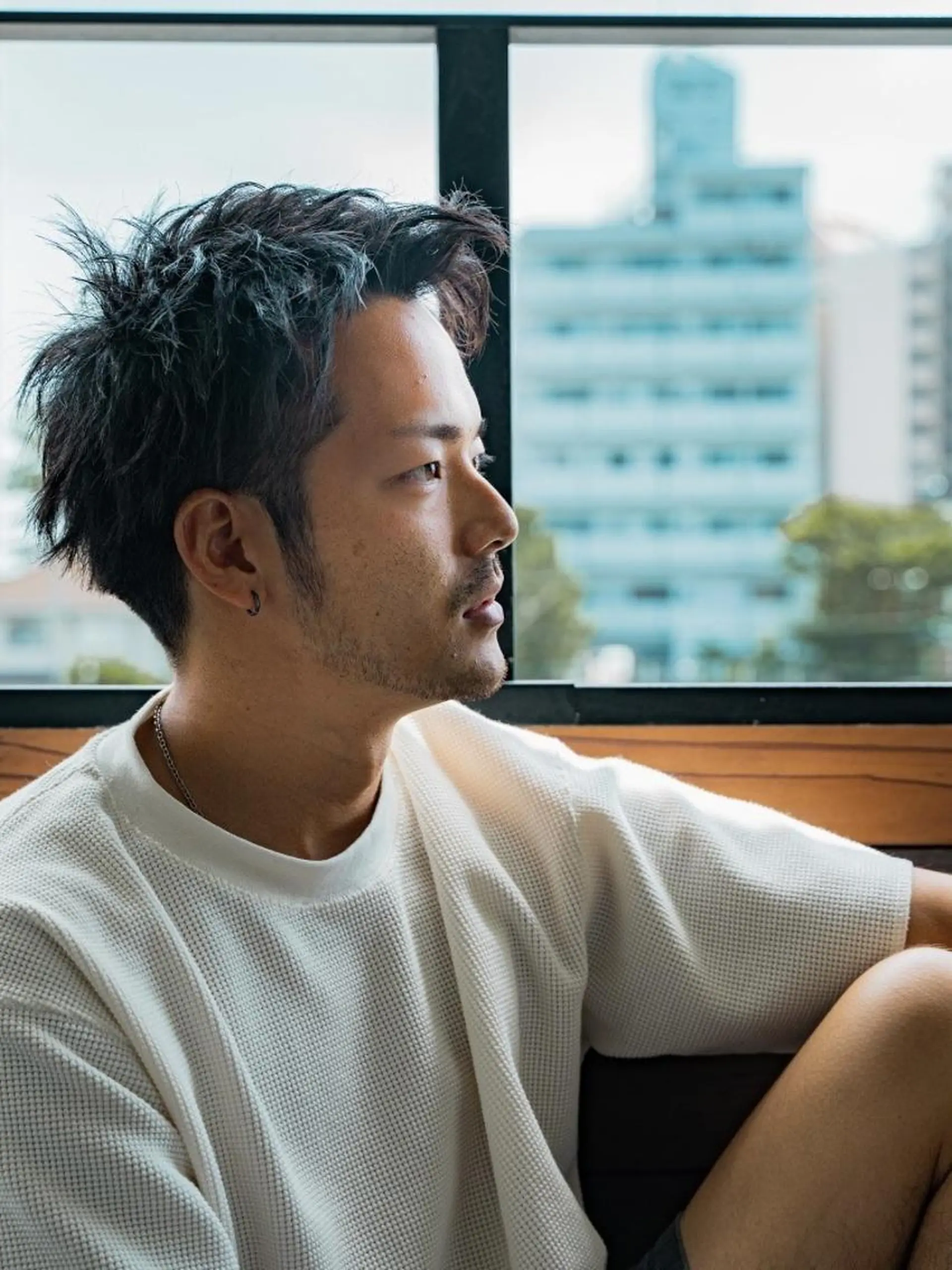 メンズ 柳下 涼のヘアスタイル