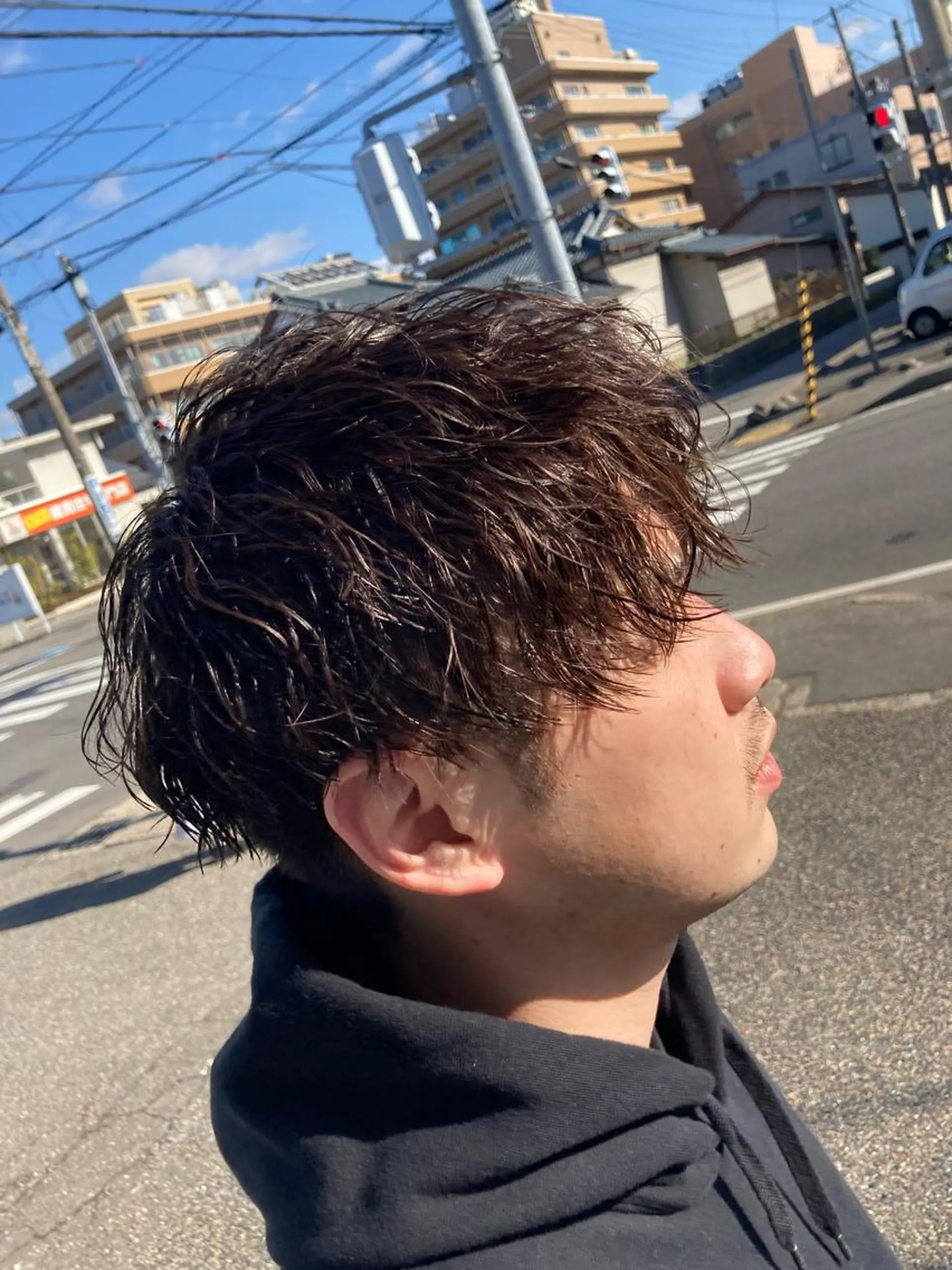 ミディアム パーマ メンズ パーマが得意な【最高 悠斗】のヘアスタイル