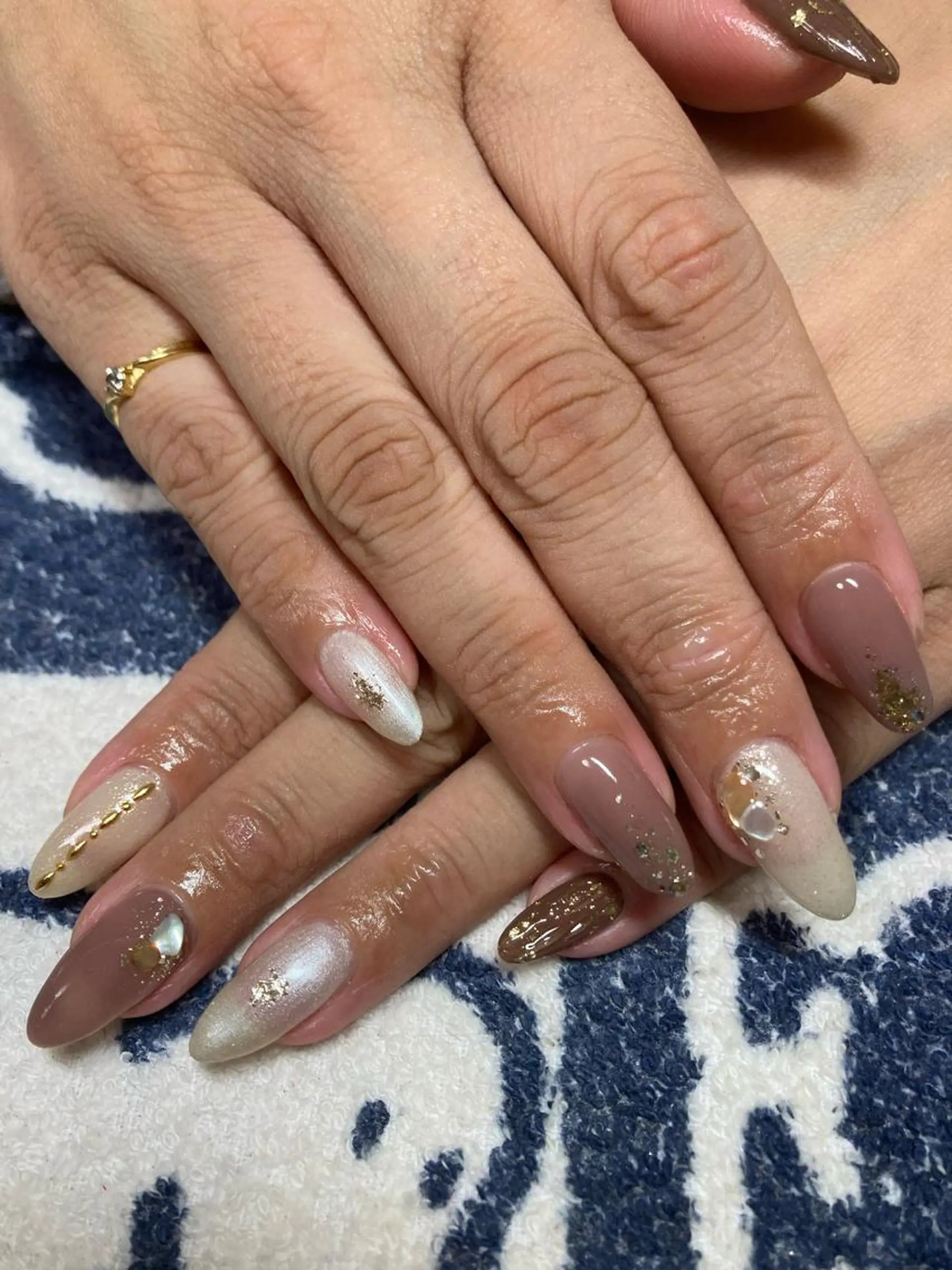 ネイル アートネイル rukianail 新里のネイルデザイン