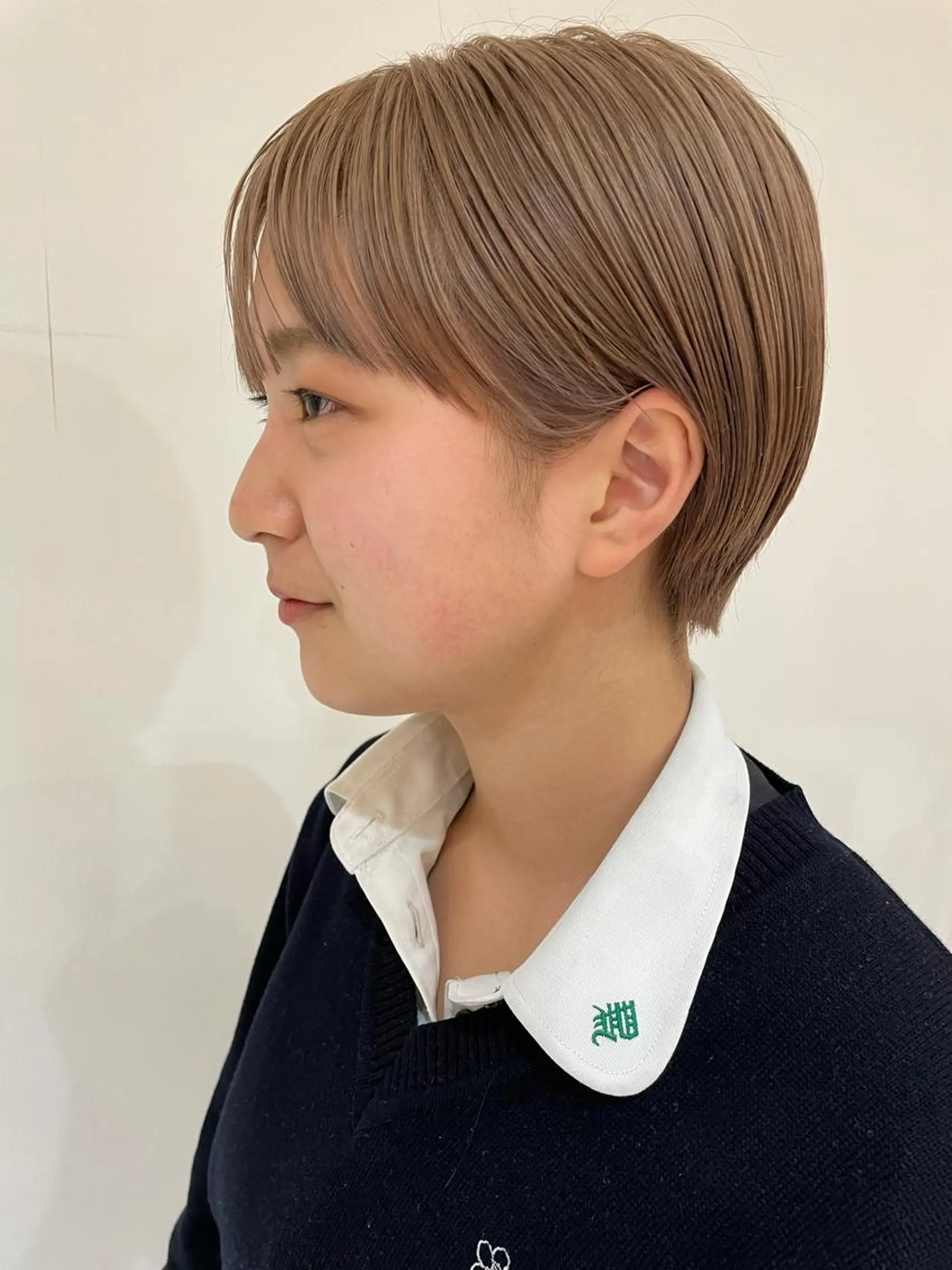 ショート カット ヘアカラー ヤマモト マイのヘアスタイル
