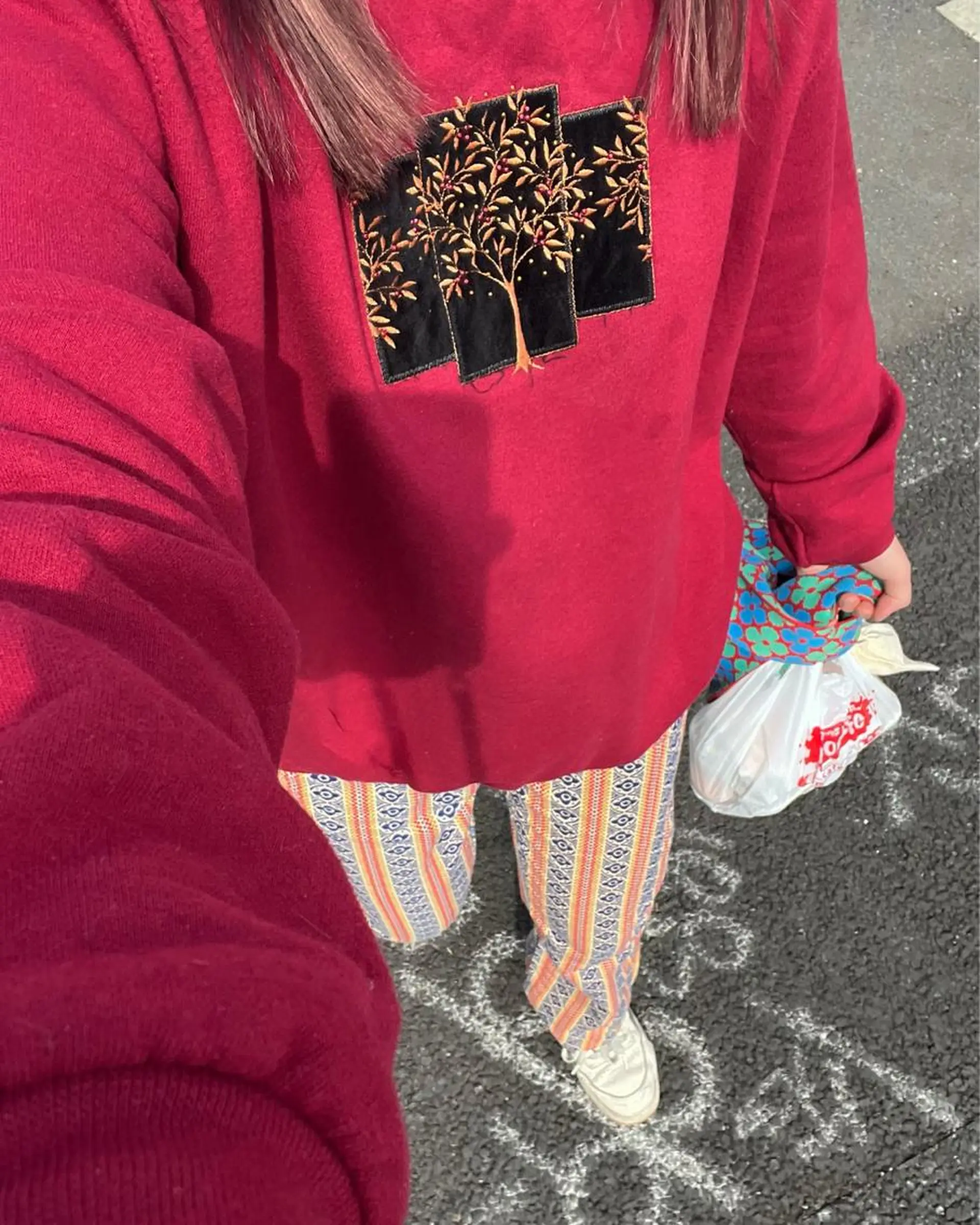 セミロング カラー ヘアアレンジ メンズ キッズ デザインカラー 原宿/キシタのヘアスタイル