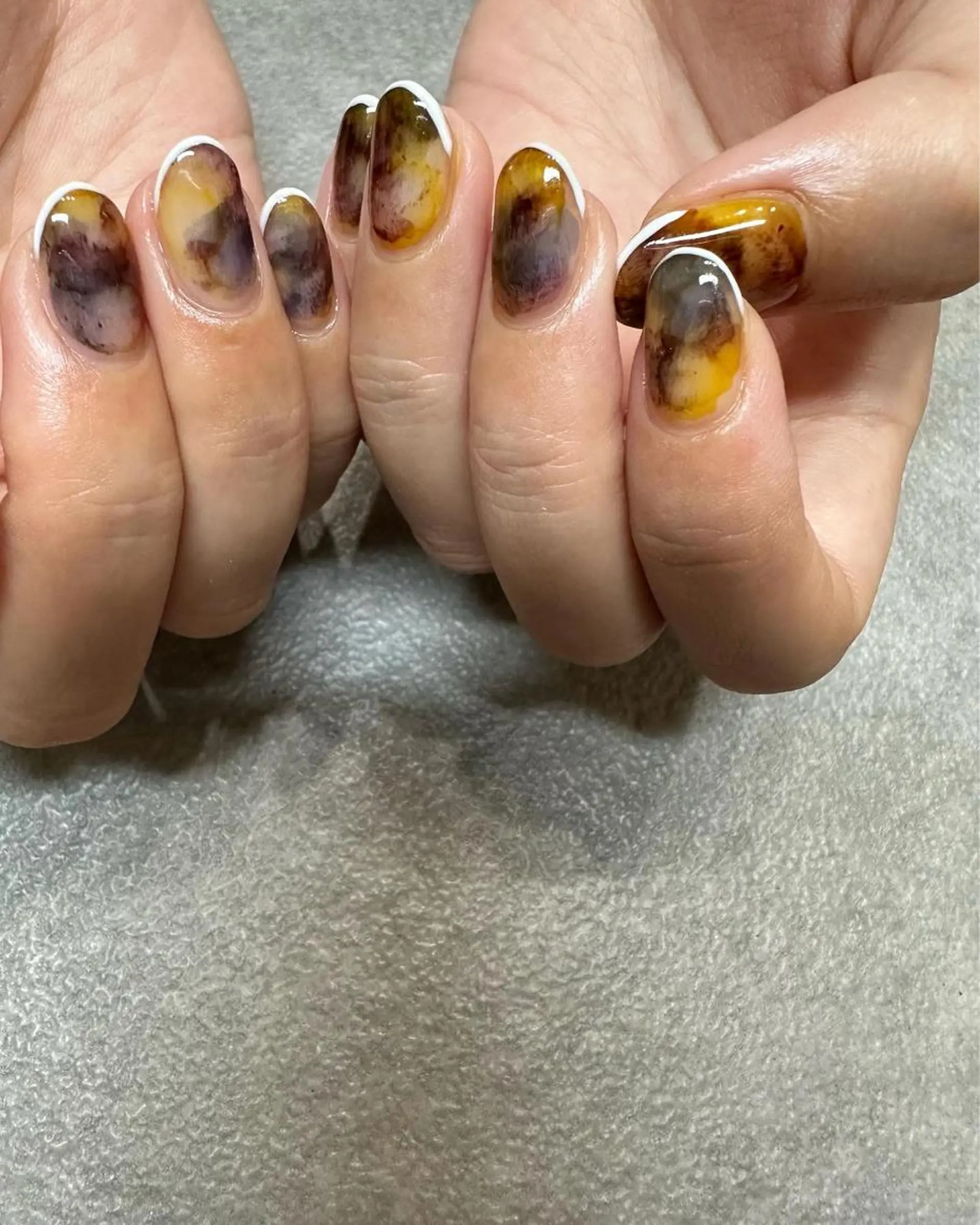 ネイル ハンドネイル フットネイル kiii.__ ✴︎*のネイルデザイン