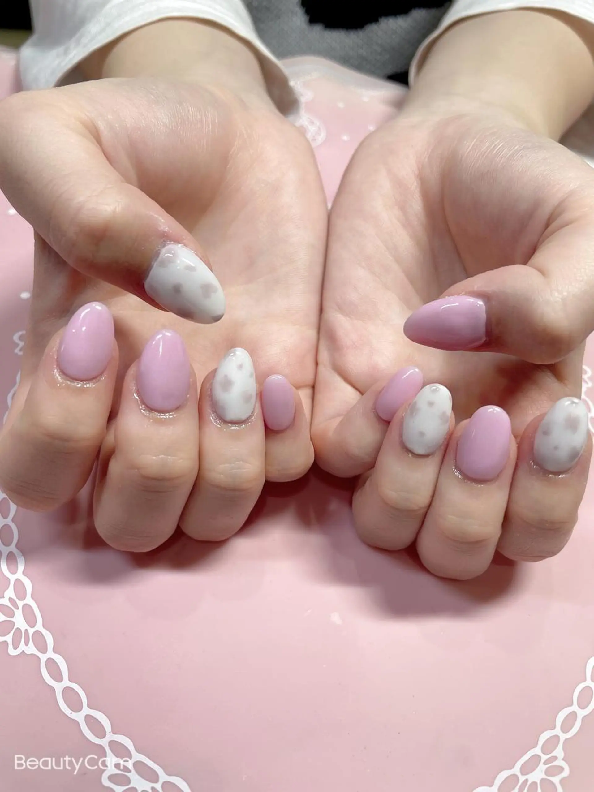 ショート ネイル アートネイル ハンドネイル 《LB》ラブリエ Nail&eyeのマツエク・マツパデザイン