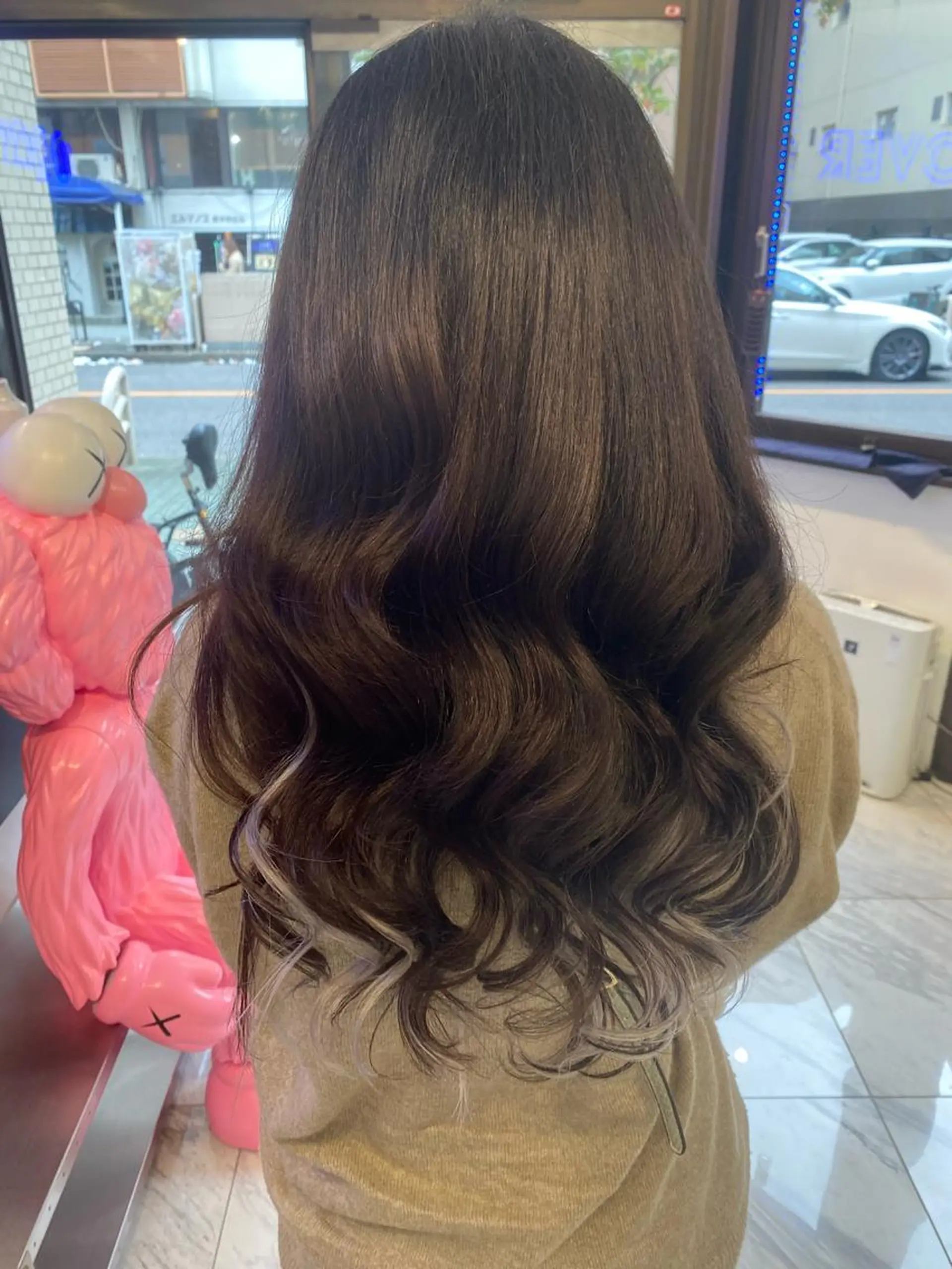 ロング エクステ 中村 海星のヘアスタイル