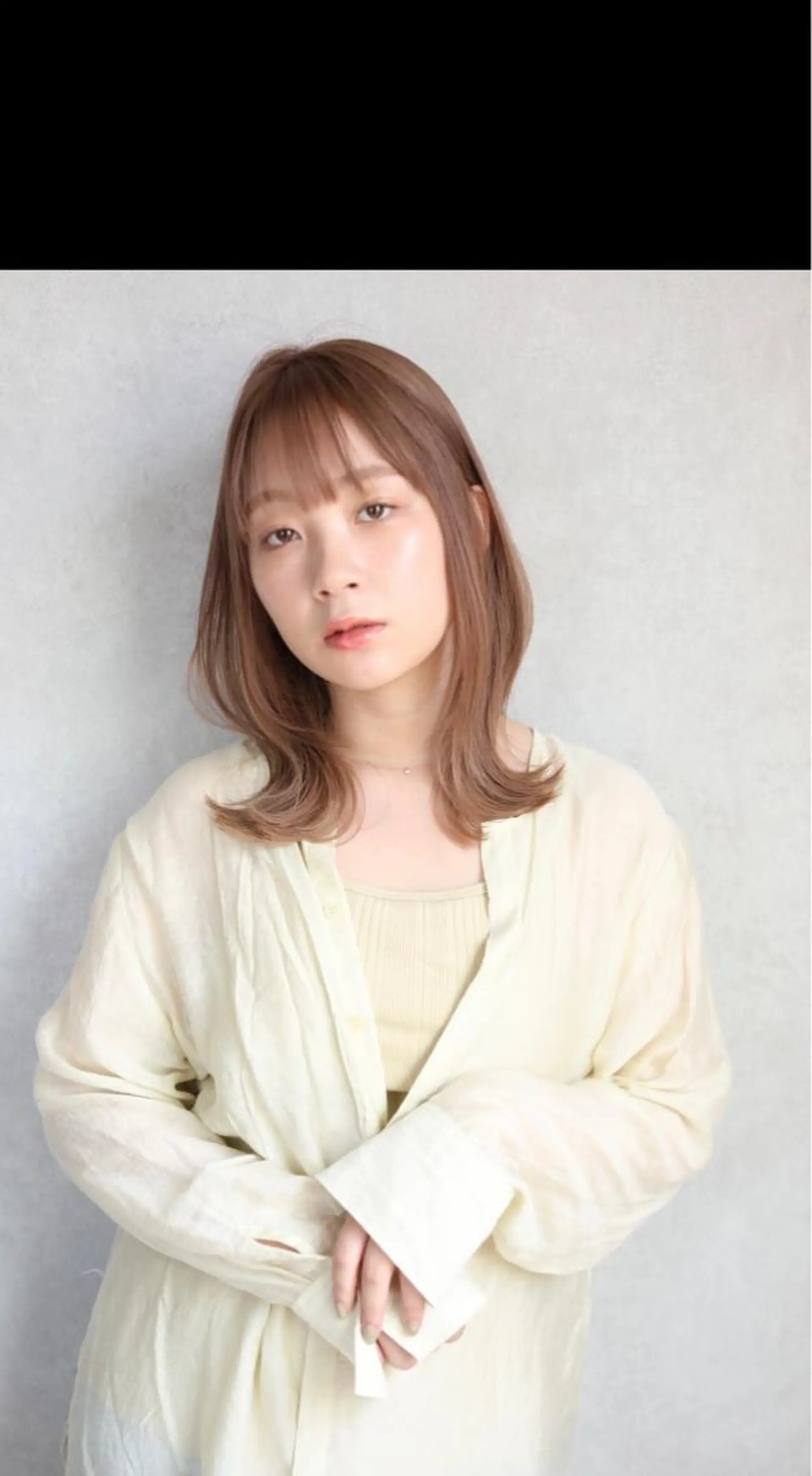 ミディアム カラー 三宅 昌太のヘアスタイル