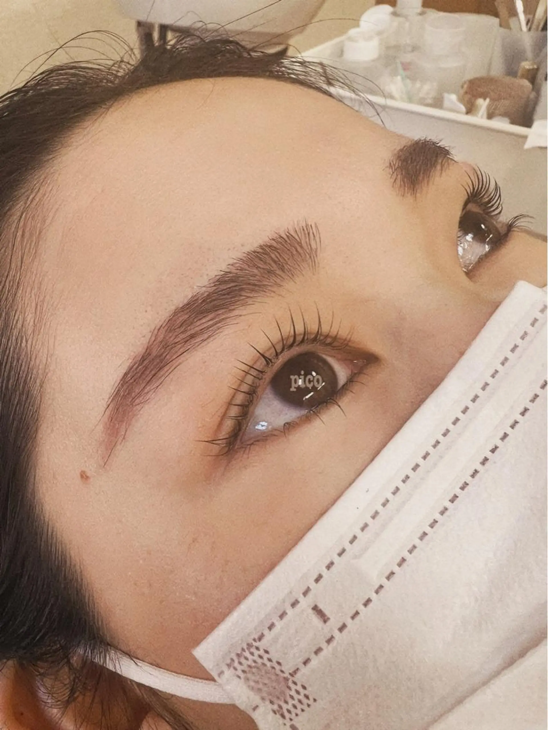 マツエク・マツパ 一重×まつ毛パーマ マツパ pico所属・pico 守口 大日 門真 寝屋 摂津のマツエク・マツパデザイン