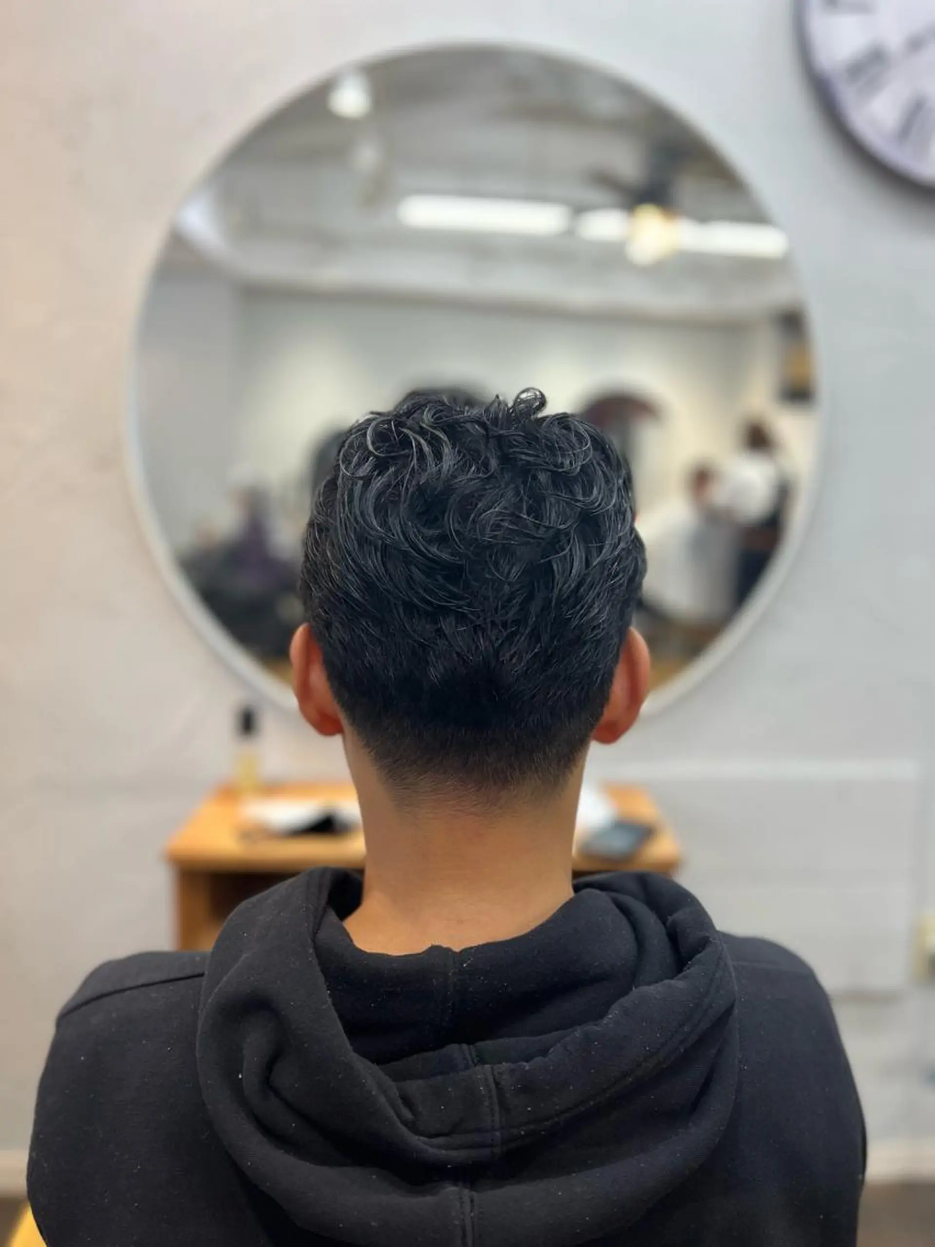 ショート パーマ メンズ カット パーマ 髪質改善/縮毛矯正/ 超高濃度水素ケアのヘアスタイル