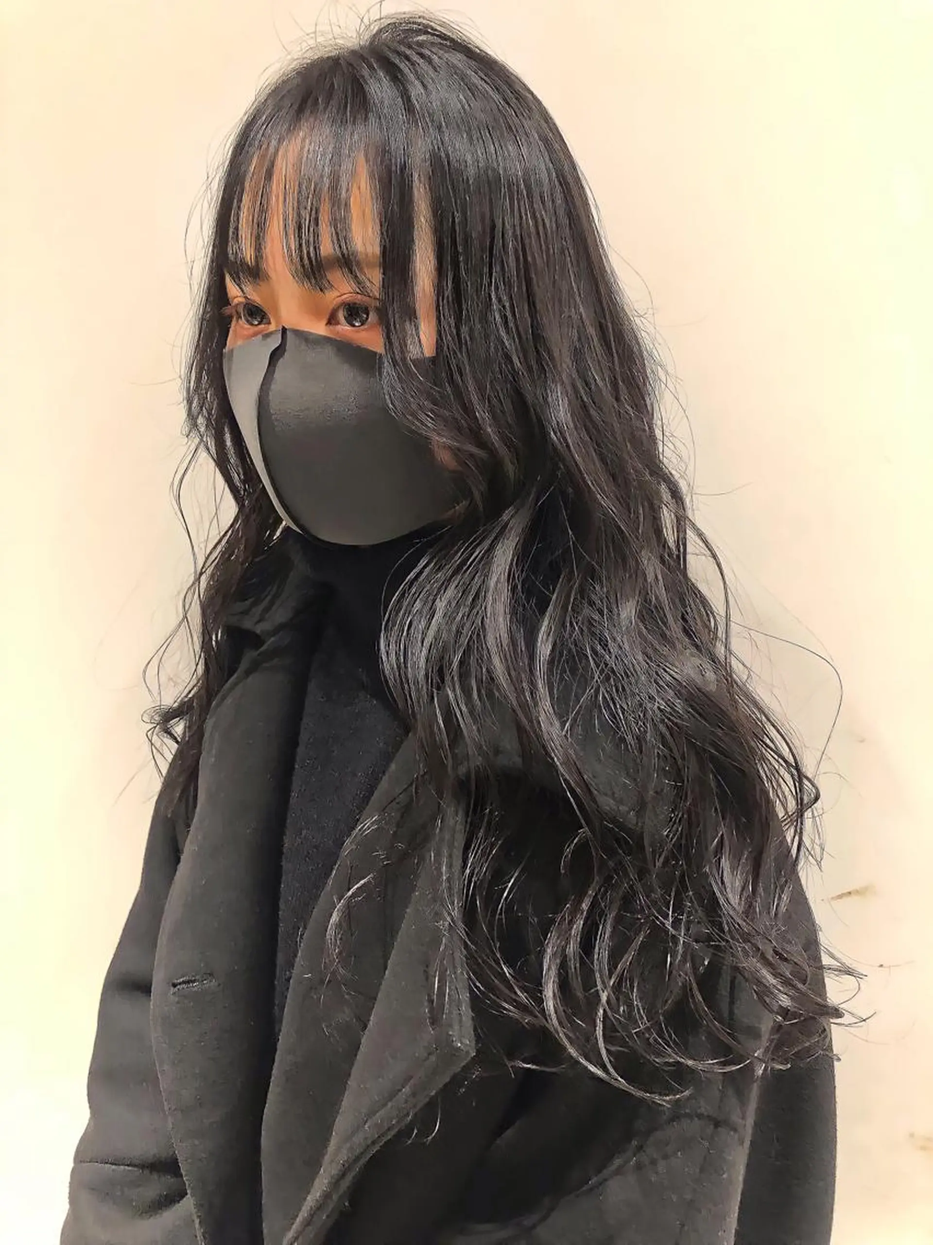 ロング カラー カット ヘアカラー トリートメント ヘッドスパ ヘアセット 圧倒的透明感カラー nana🦕のヘアスタイル