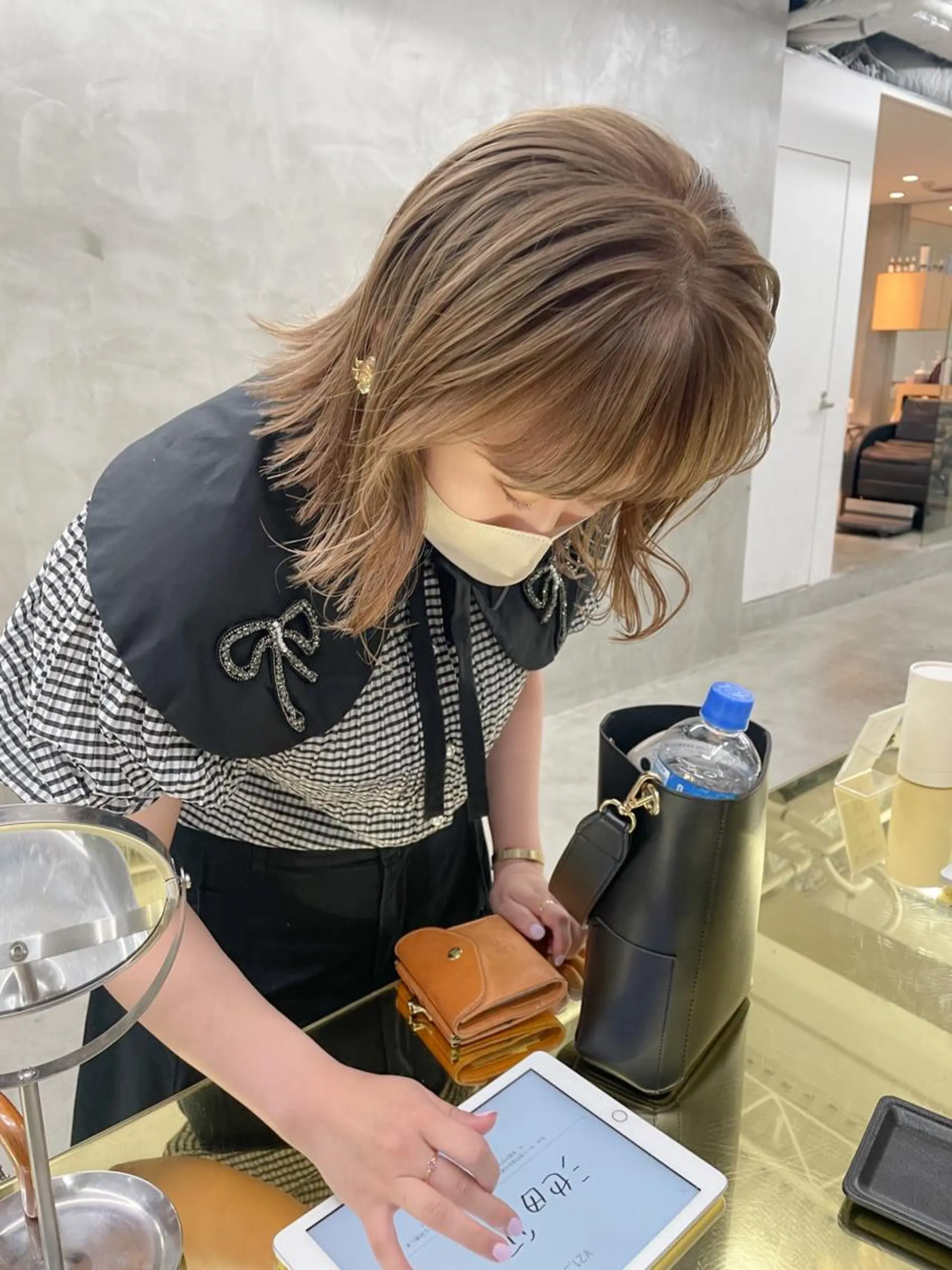 ミディアム ヘアカラー トリートメント yurika☁️ 似合わせ｜レイヤーのヘアスタイル