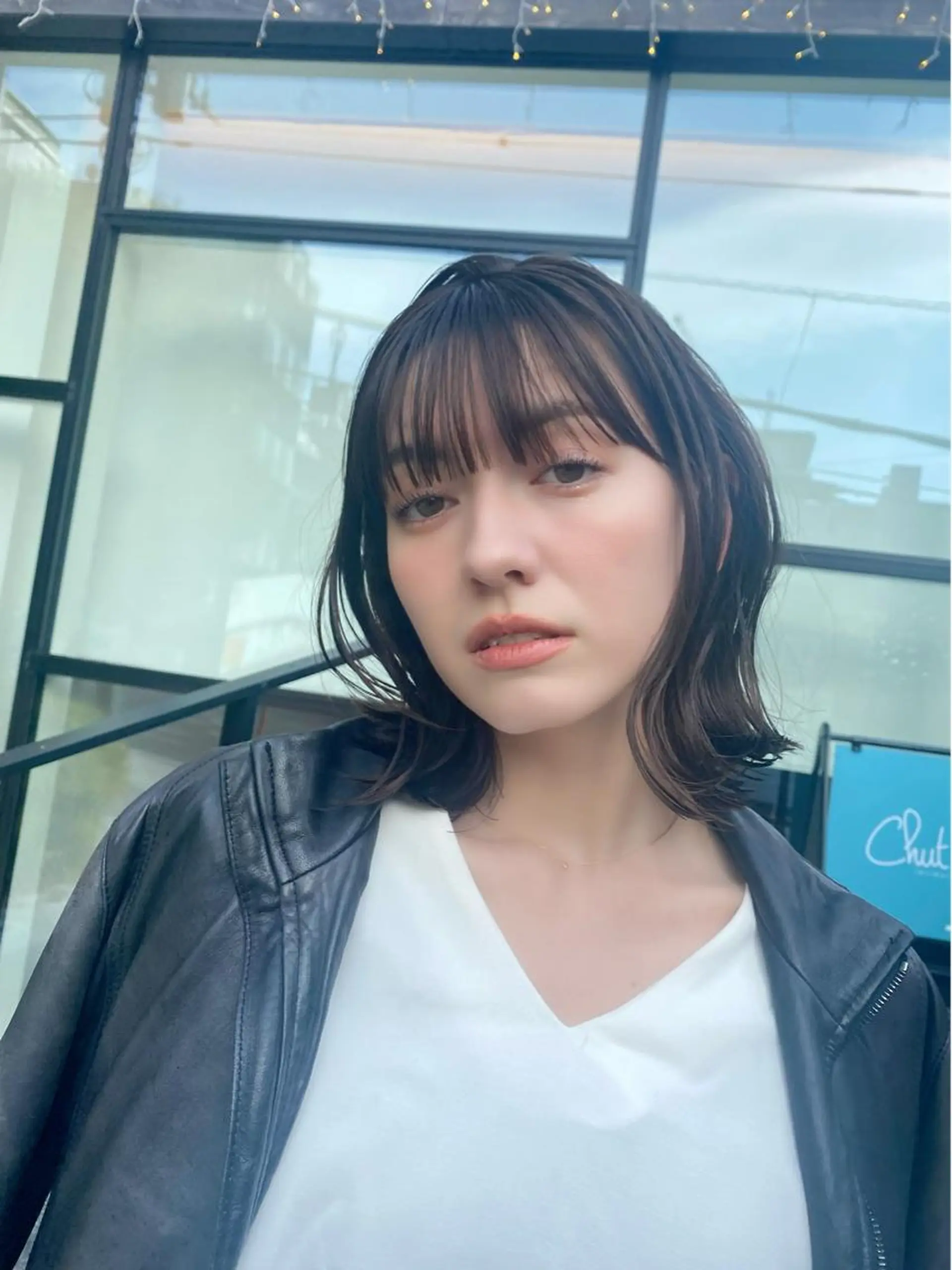 ミディアム ボブ くびれヘア カット ヘッドスパ ヘアセット RITZ所属・✨似合わせカラー 阿部賢✨のヘアスタイル